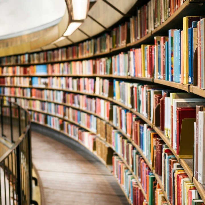 A university library representing a student's long-term planning journey