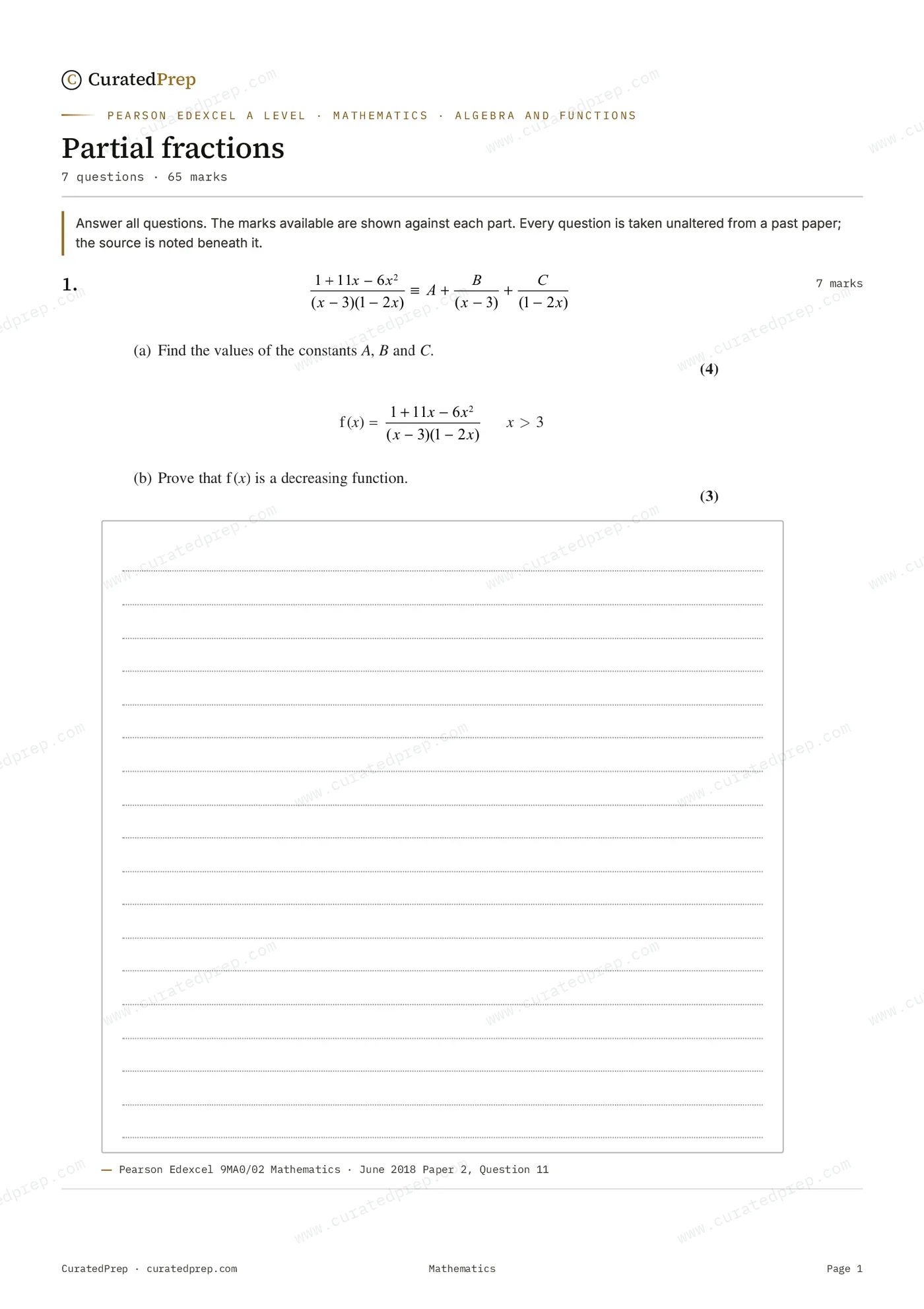 Worksheet, page 1