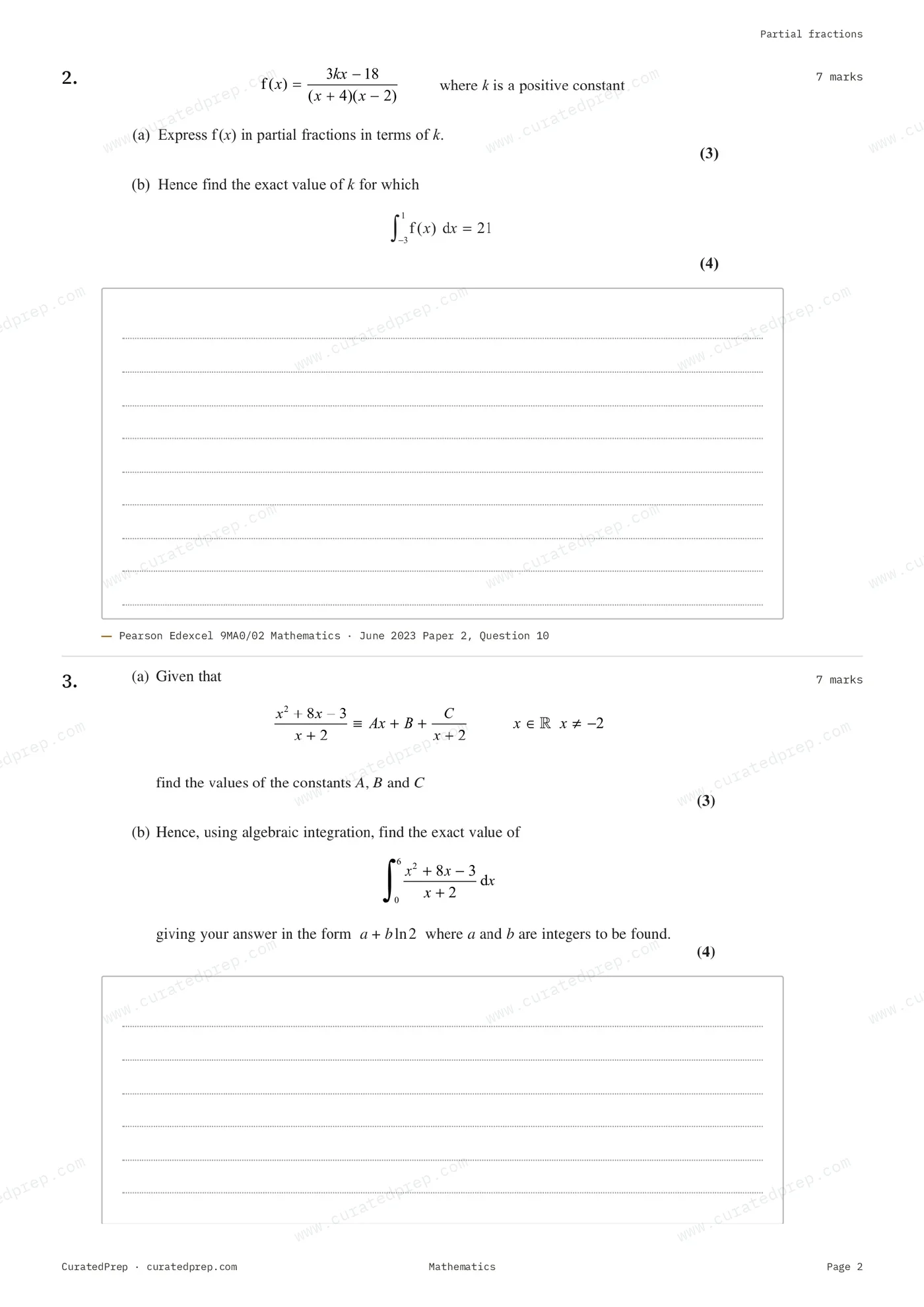Worksheet, page 2