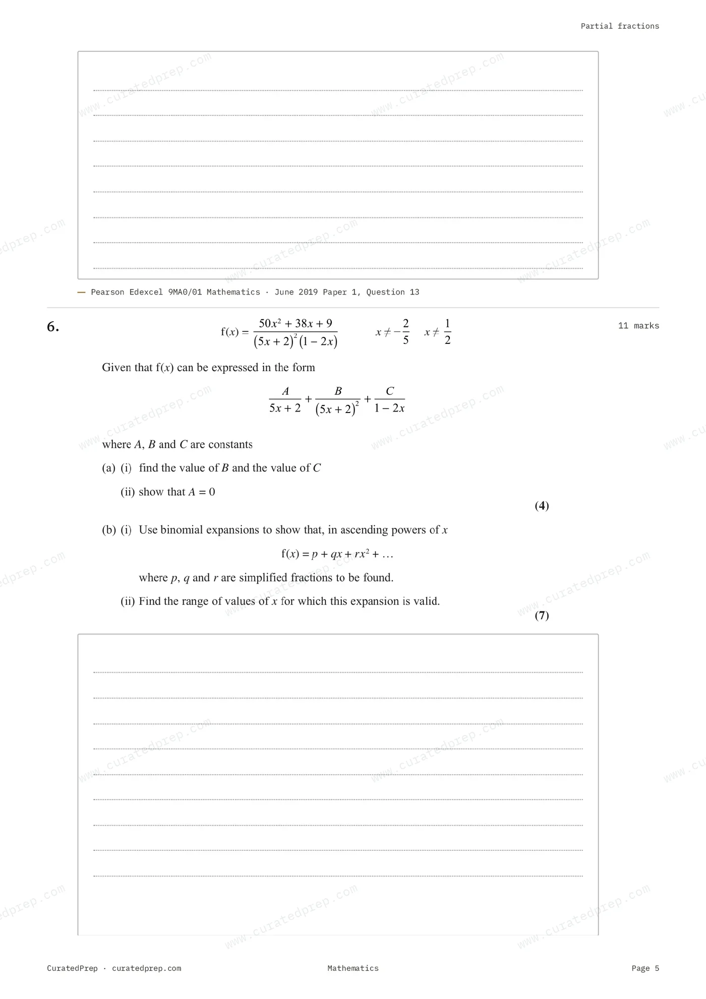 Worksheet, page 5