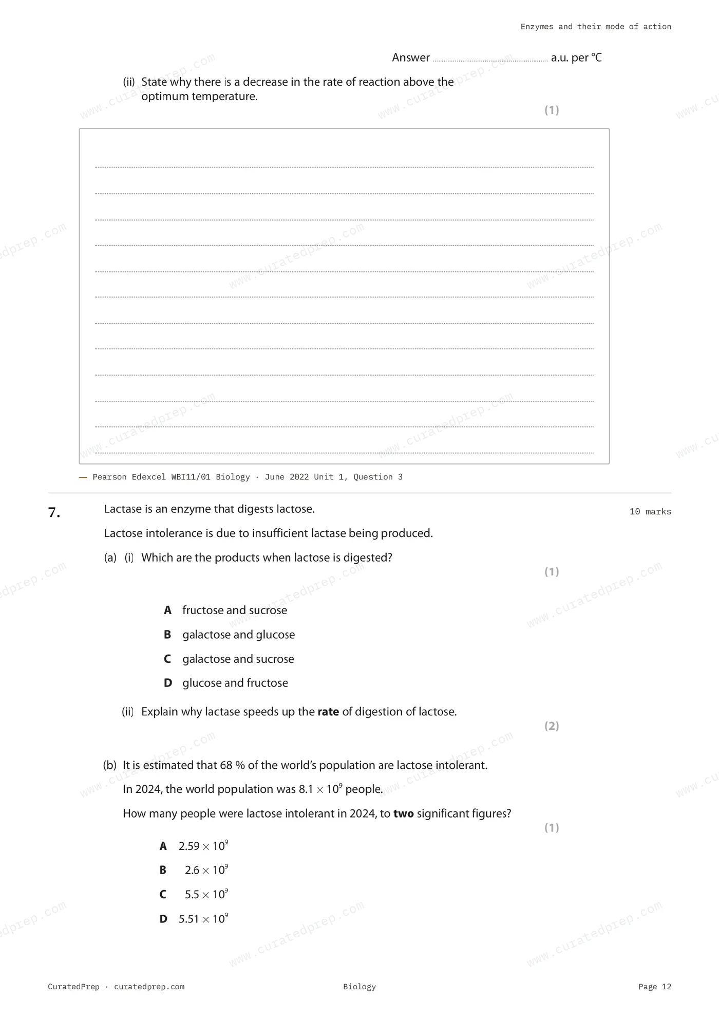 Worksheet, page 12