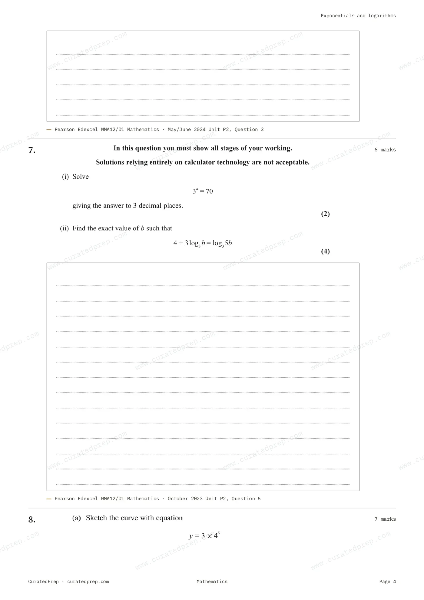 Worksheet, page 4