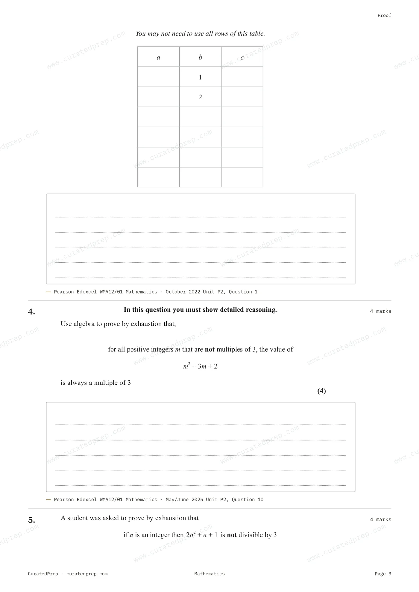 Worksheet, page 3