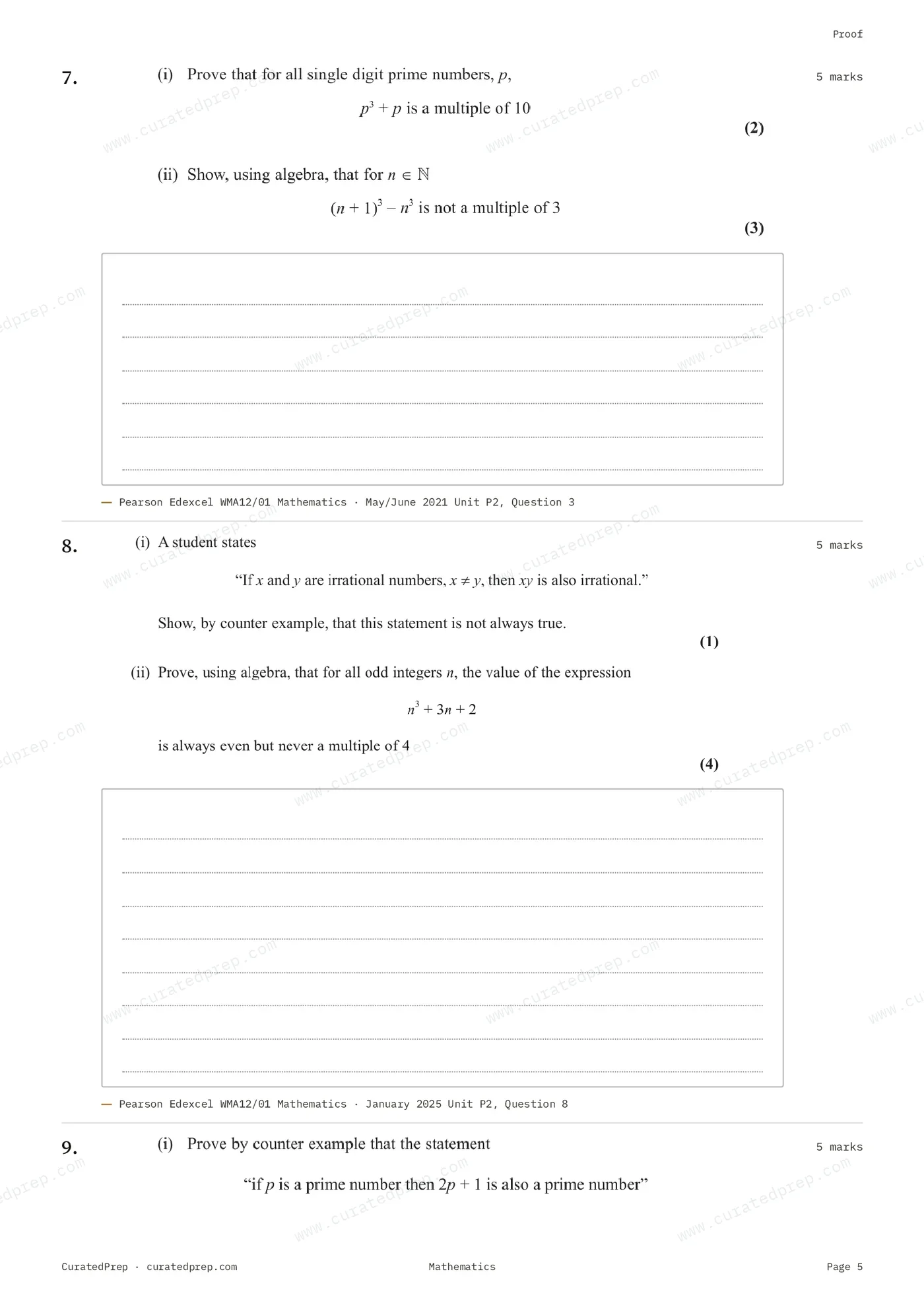 Worksheet, page 5