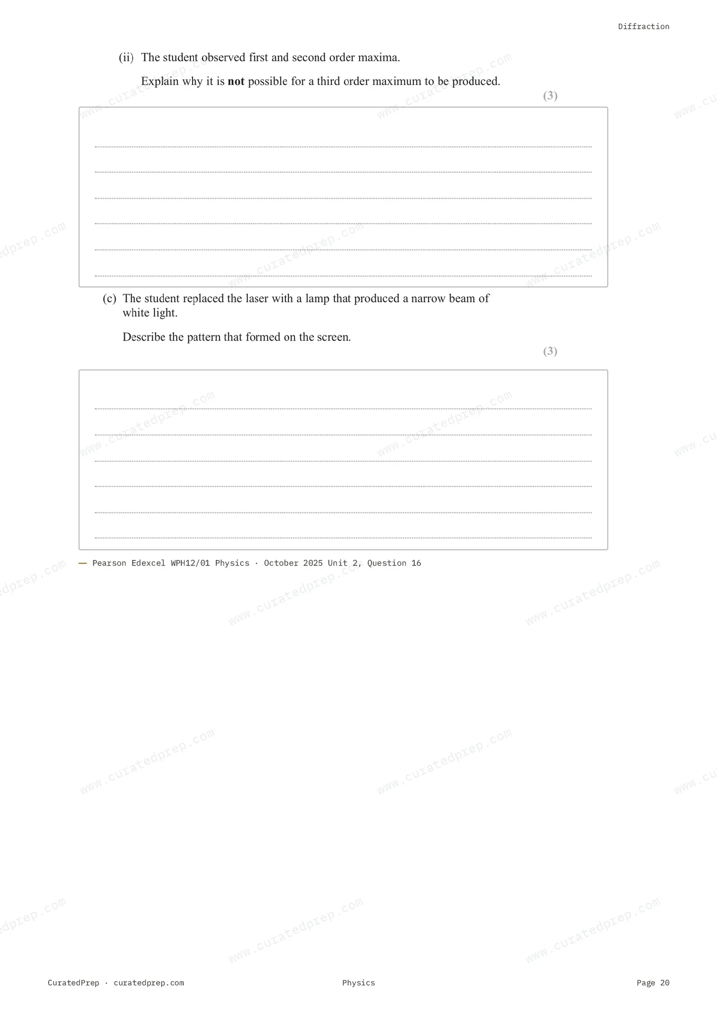 Worksheet, page 20
