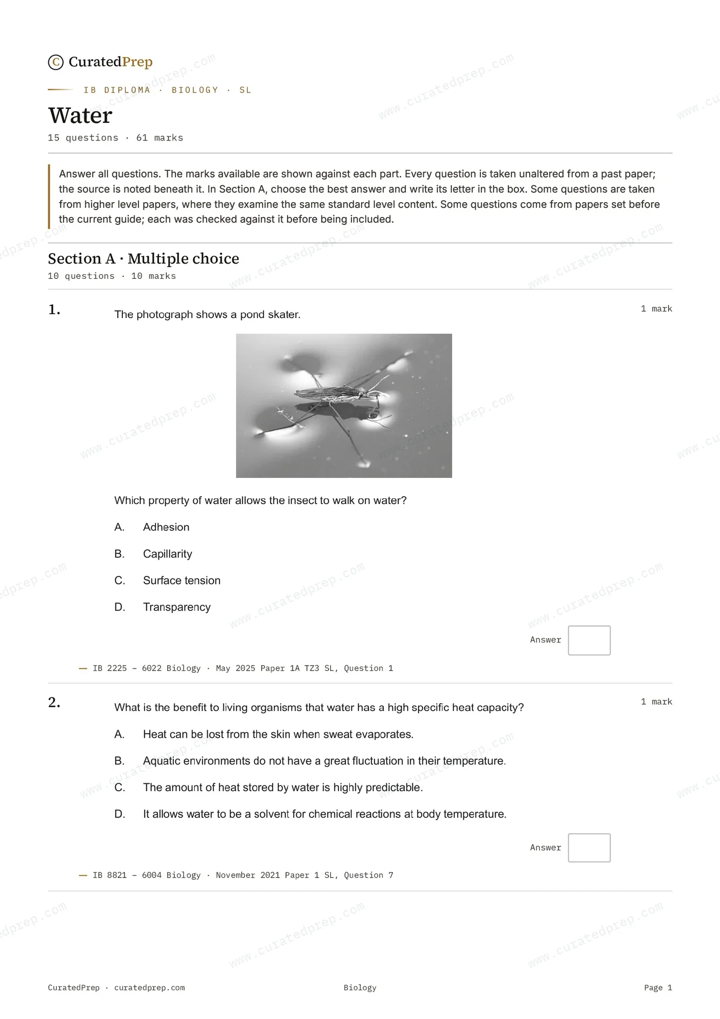 Worksheet, page 1
