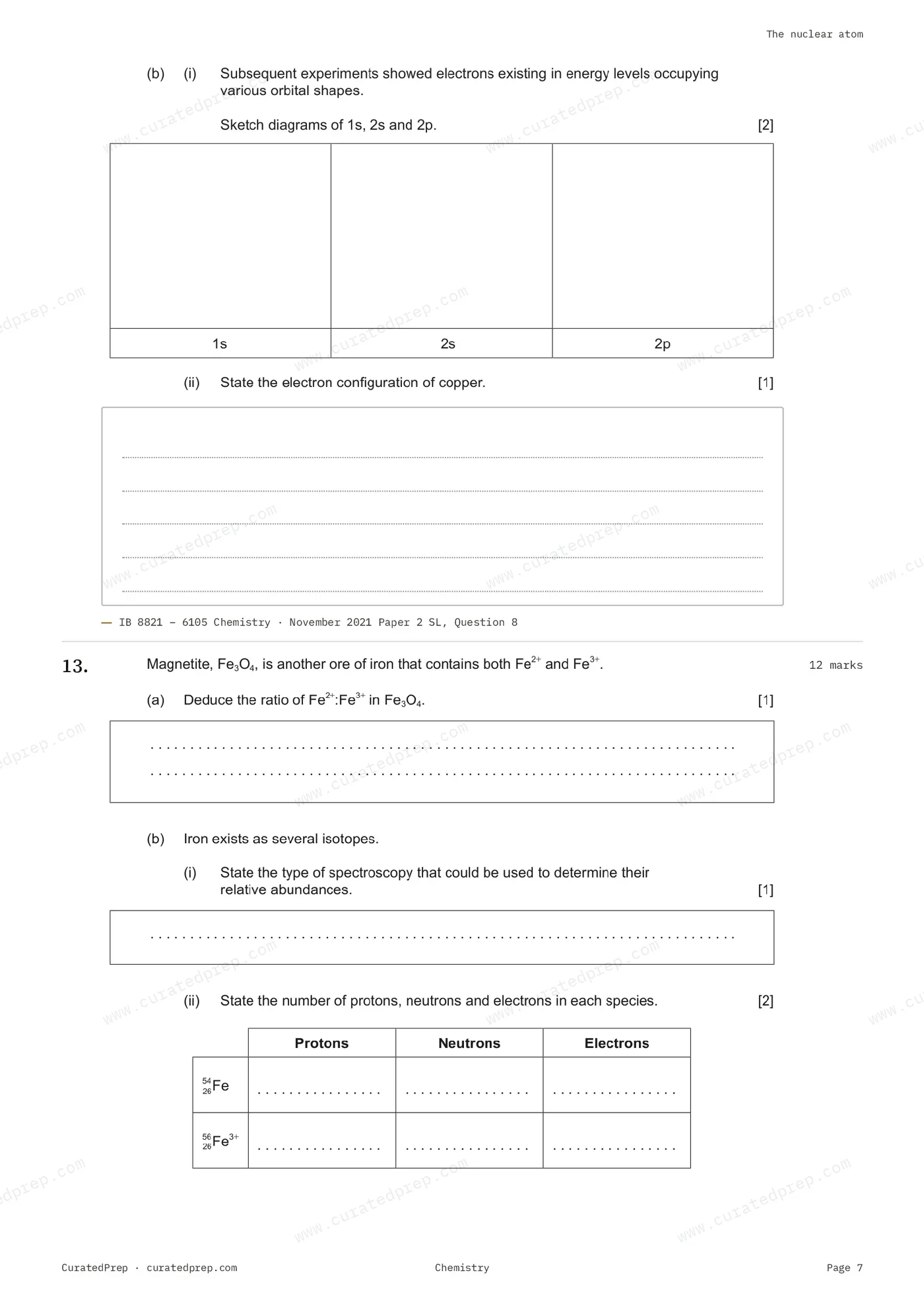 Worksheet, page 7