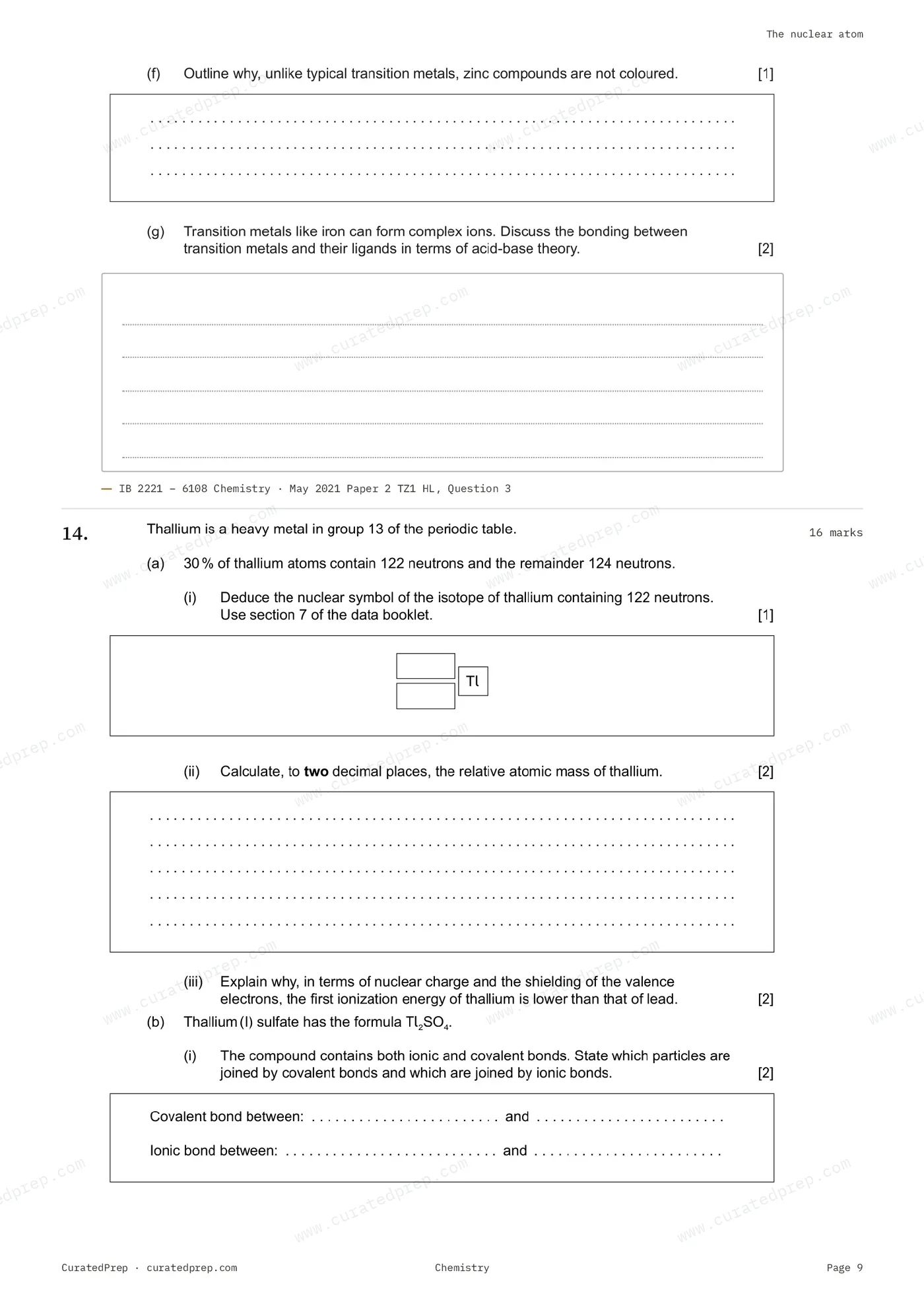 Worksheet, page 9