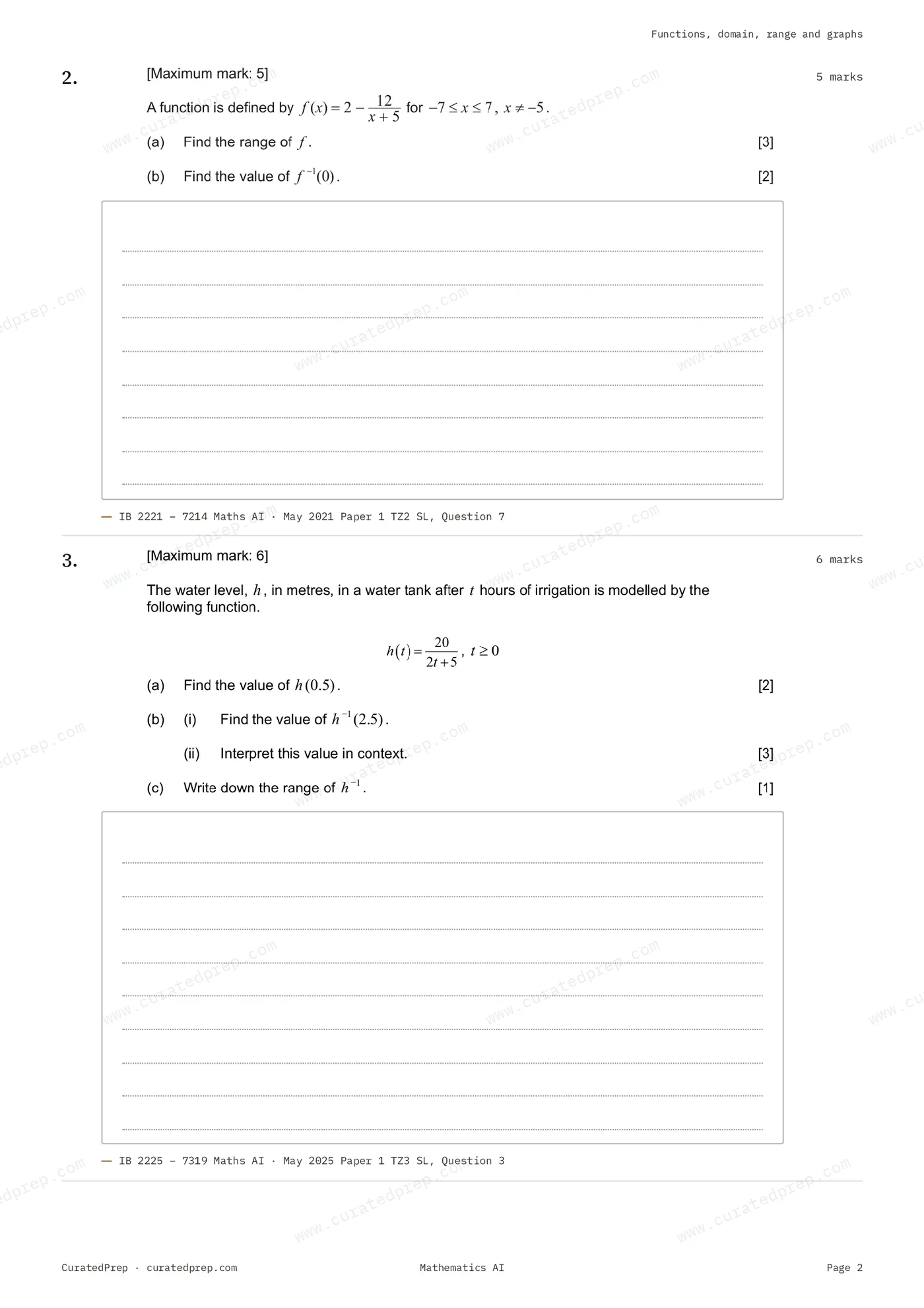 Worksheet, page 2