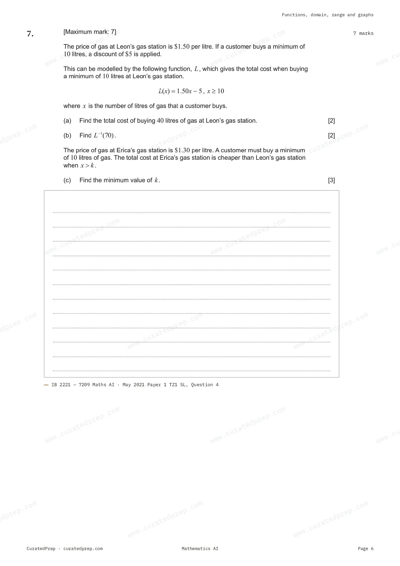 Worksheet, page 6