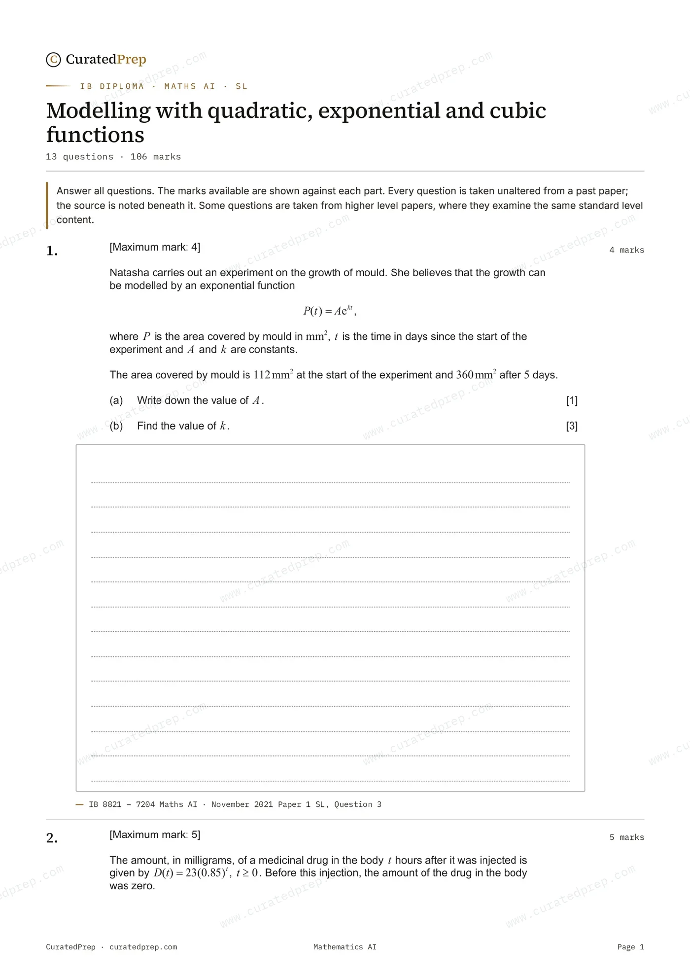 Worksheet, page 1