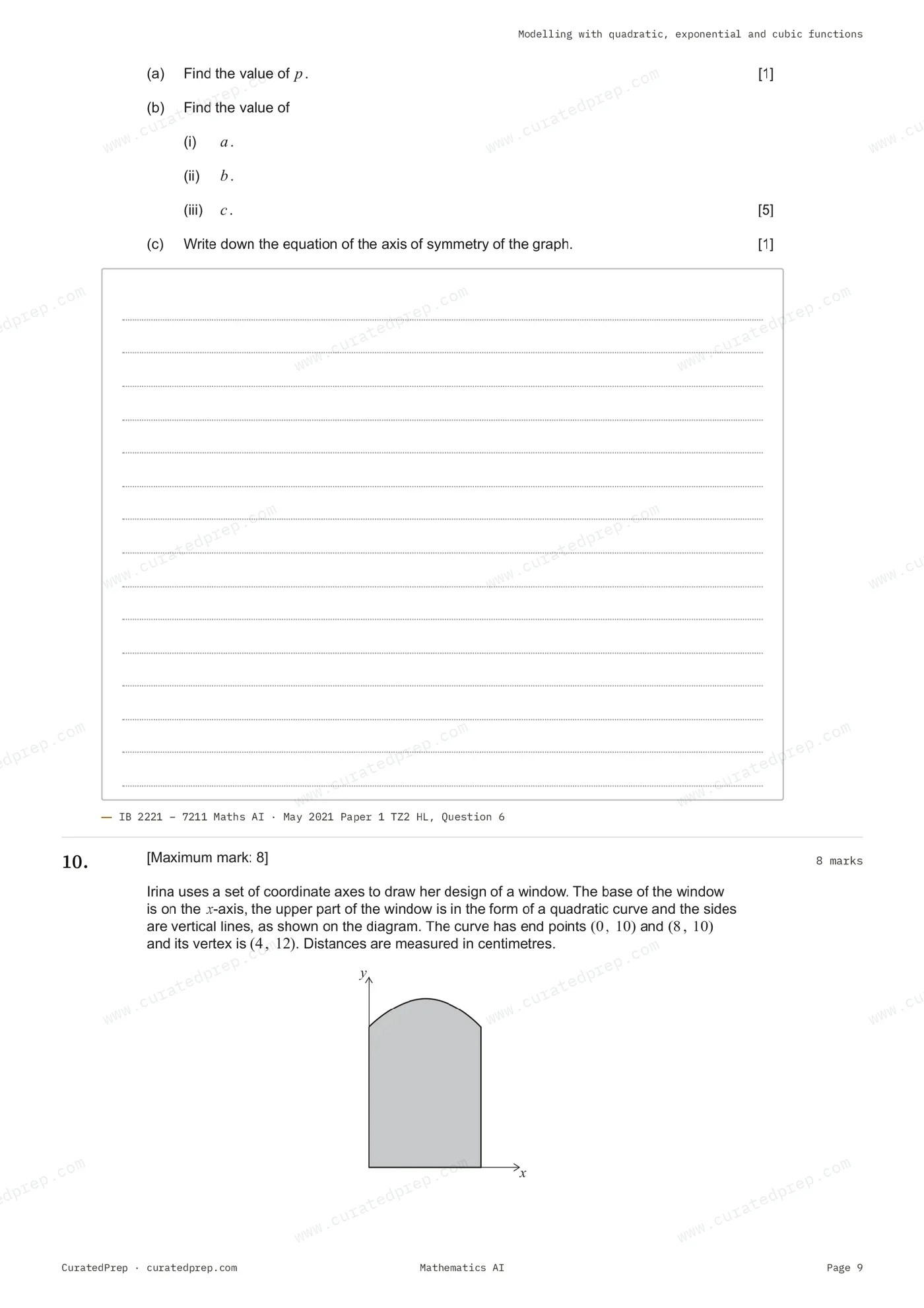 Worksheet, page 9