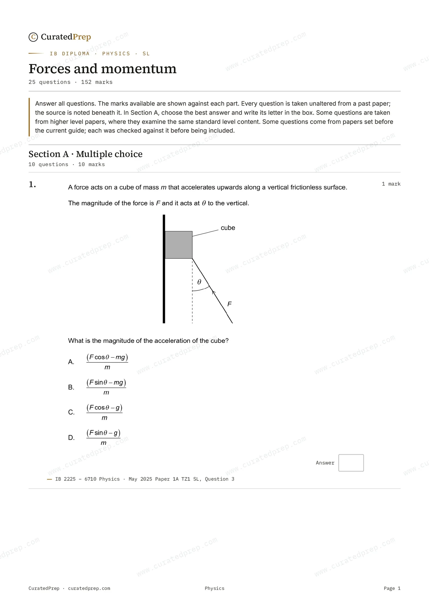 Worksheet, page 1