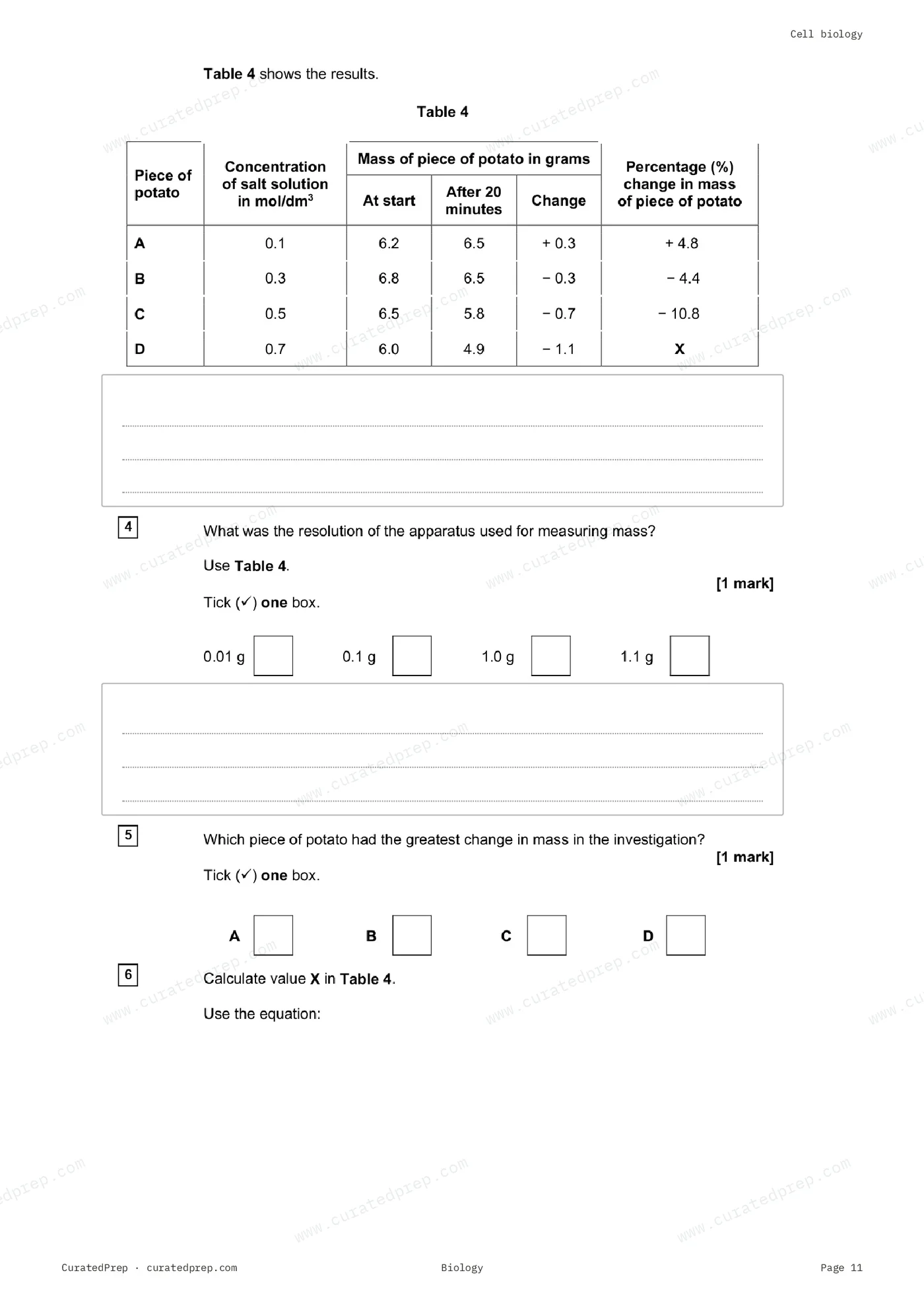 Worksheet, page 11