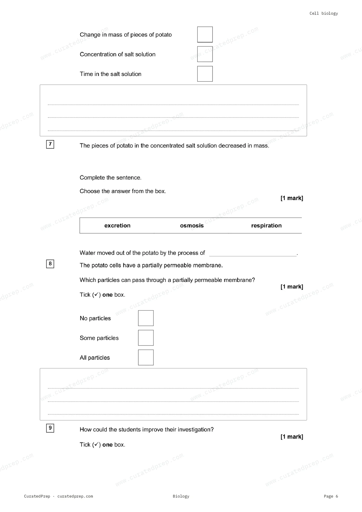 Worksheet, page 6