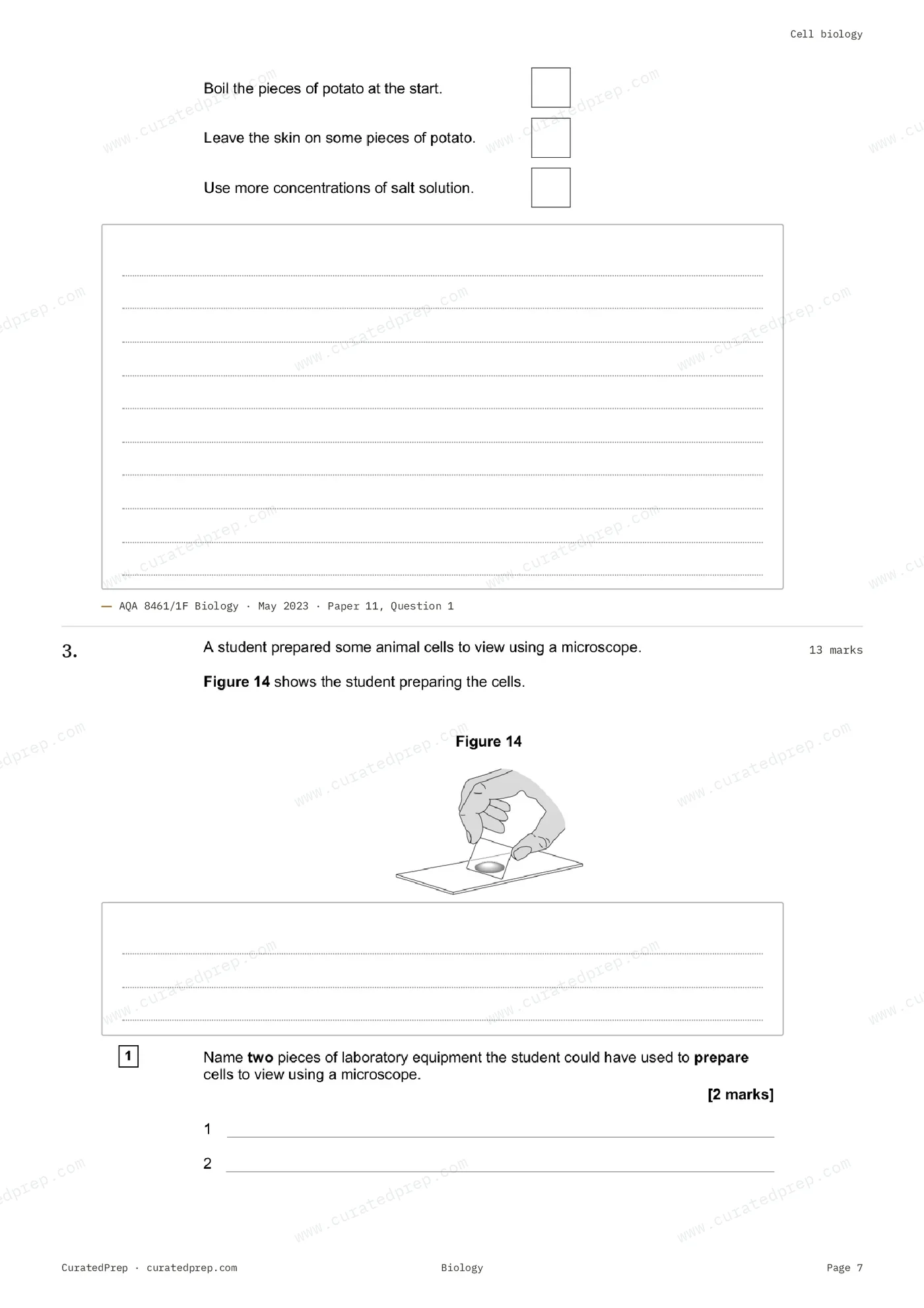Worksheet, page 7