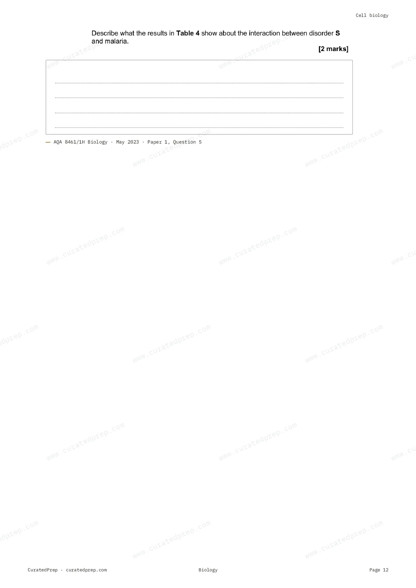 Worksheet, page 12