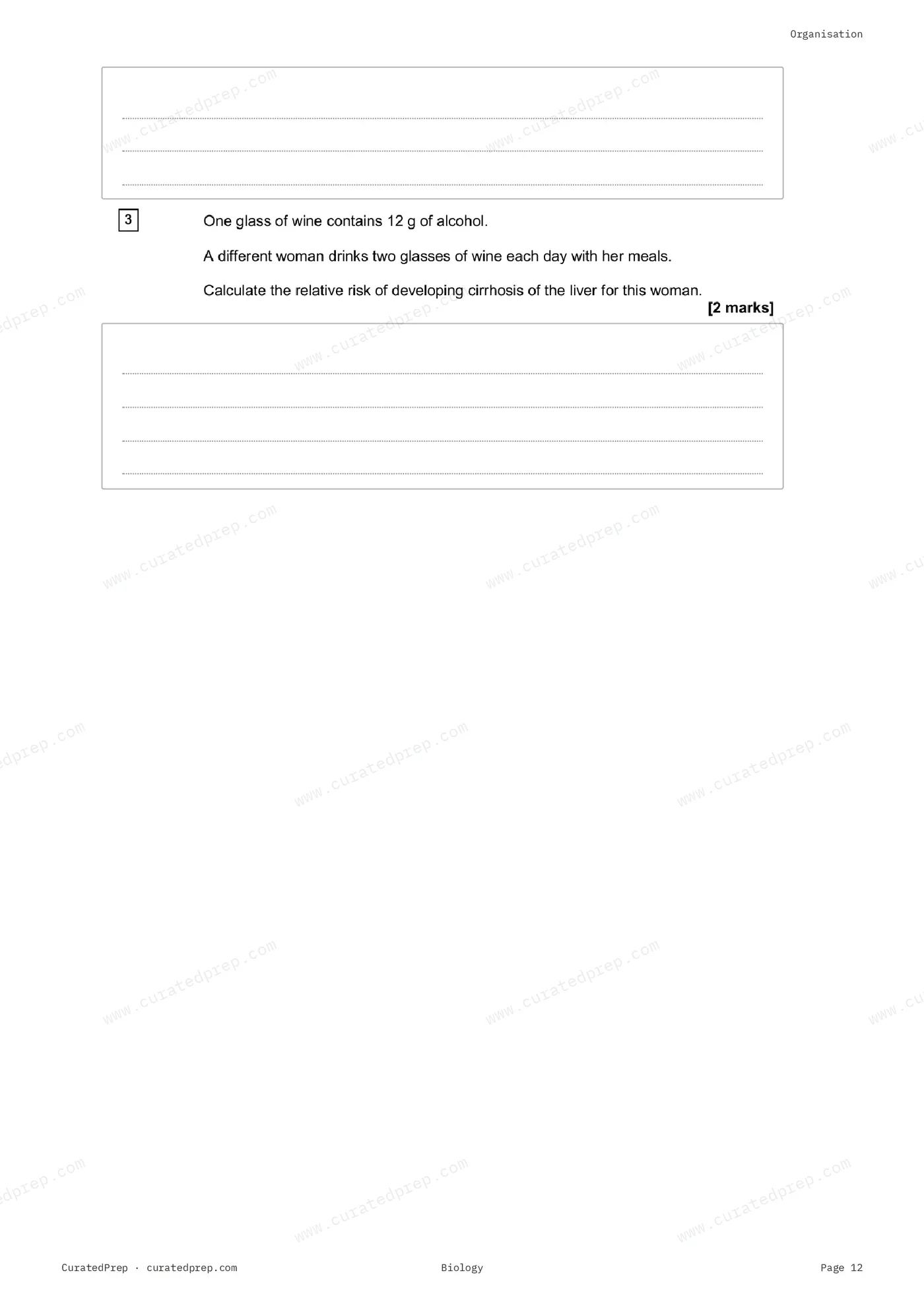 Worksheet, page 12