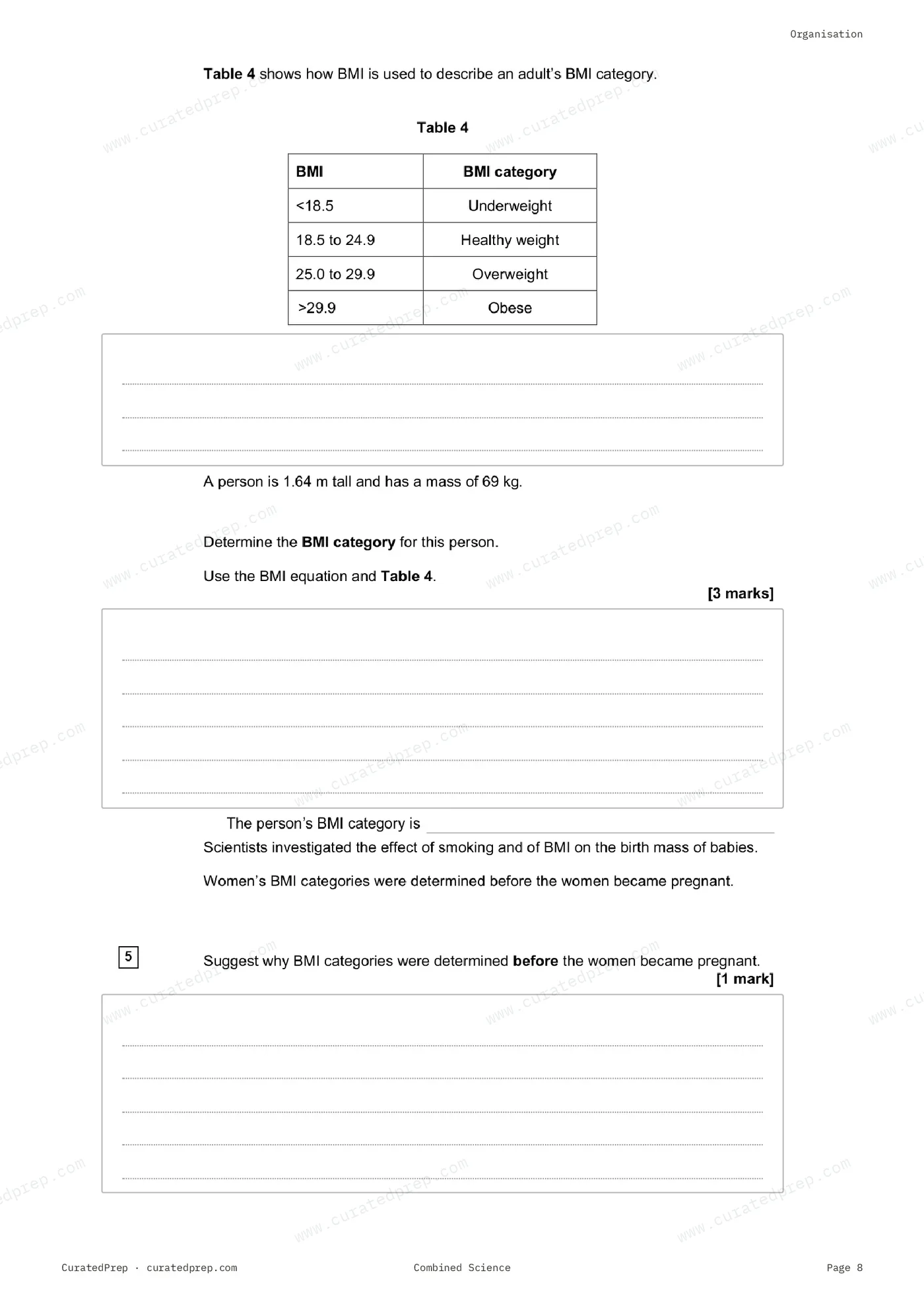 Worksheet, page 8