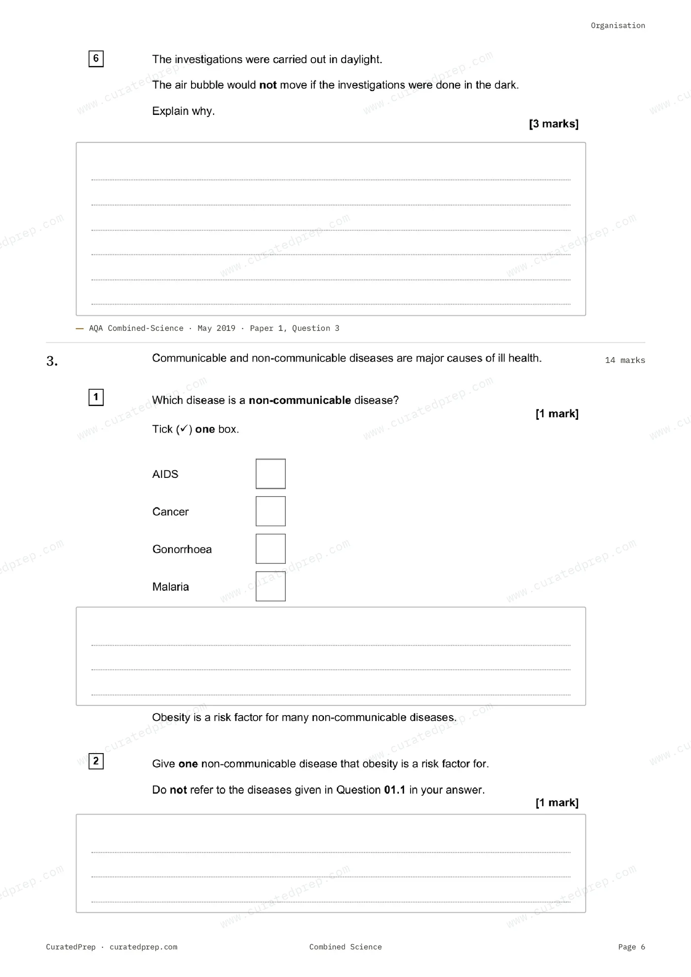 Worksheet, page 6