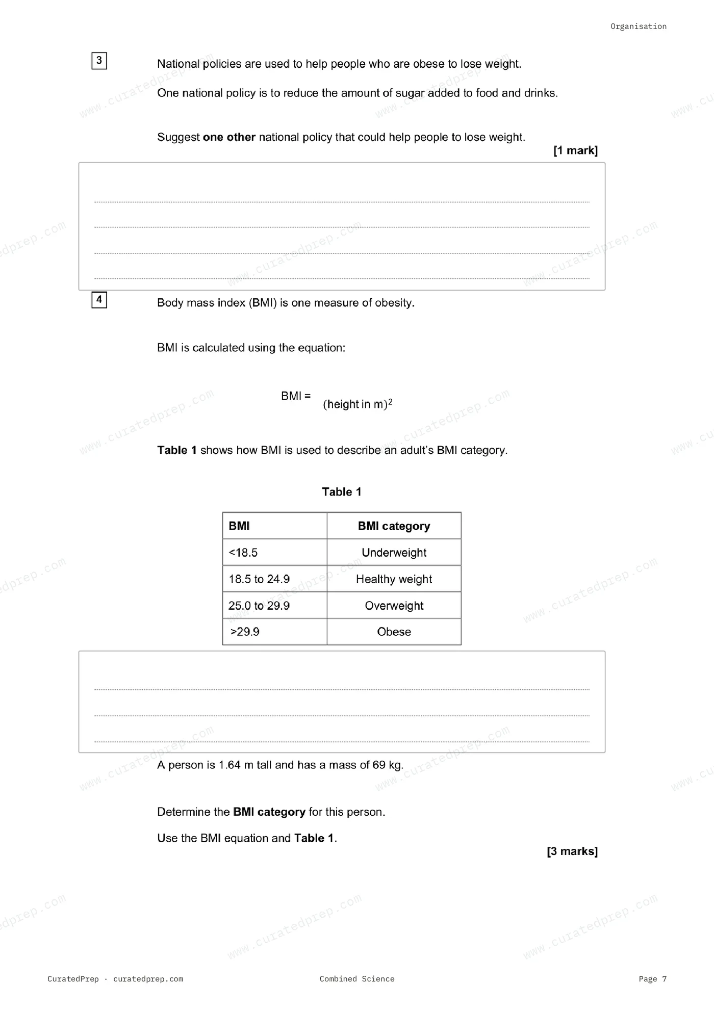 Worksheet, page 7