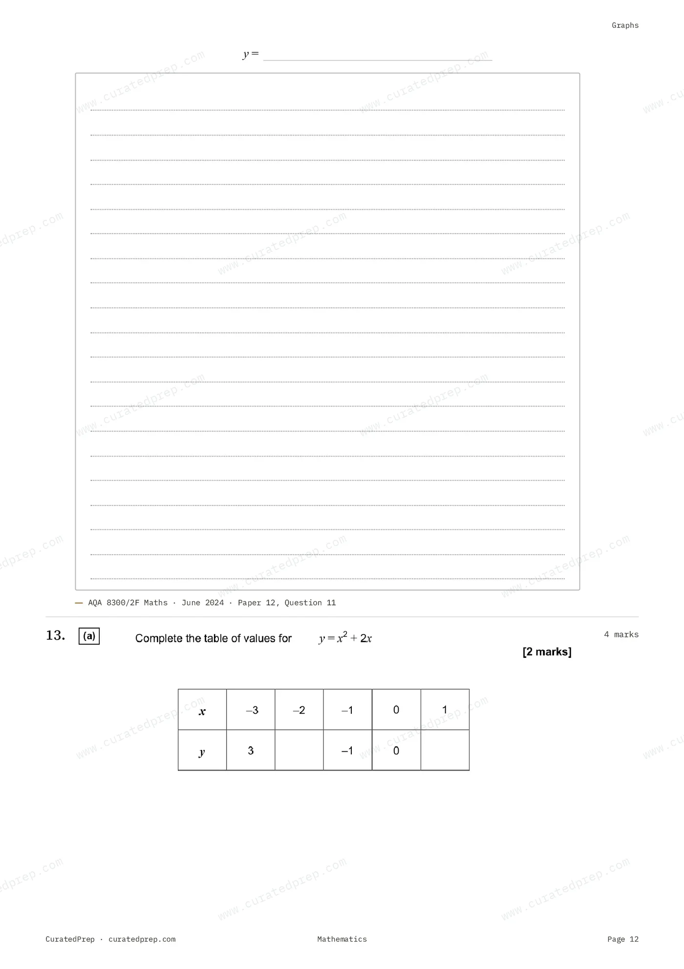 Worksheet, page 12
