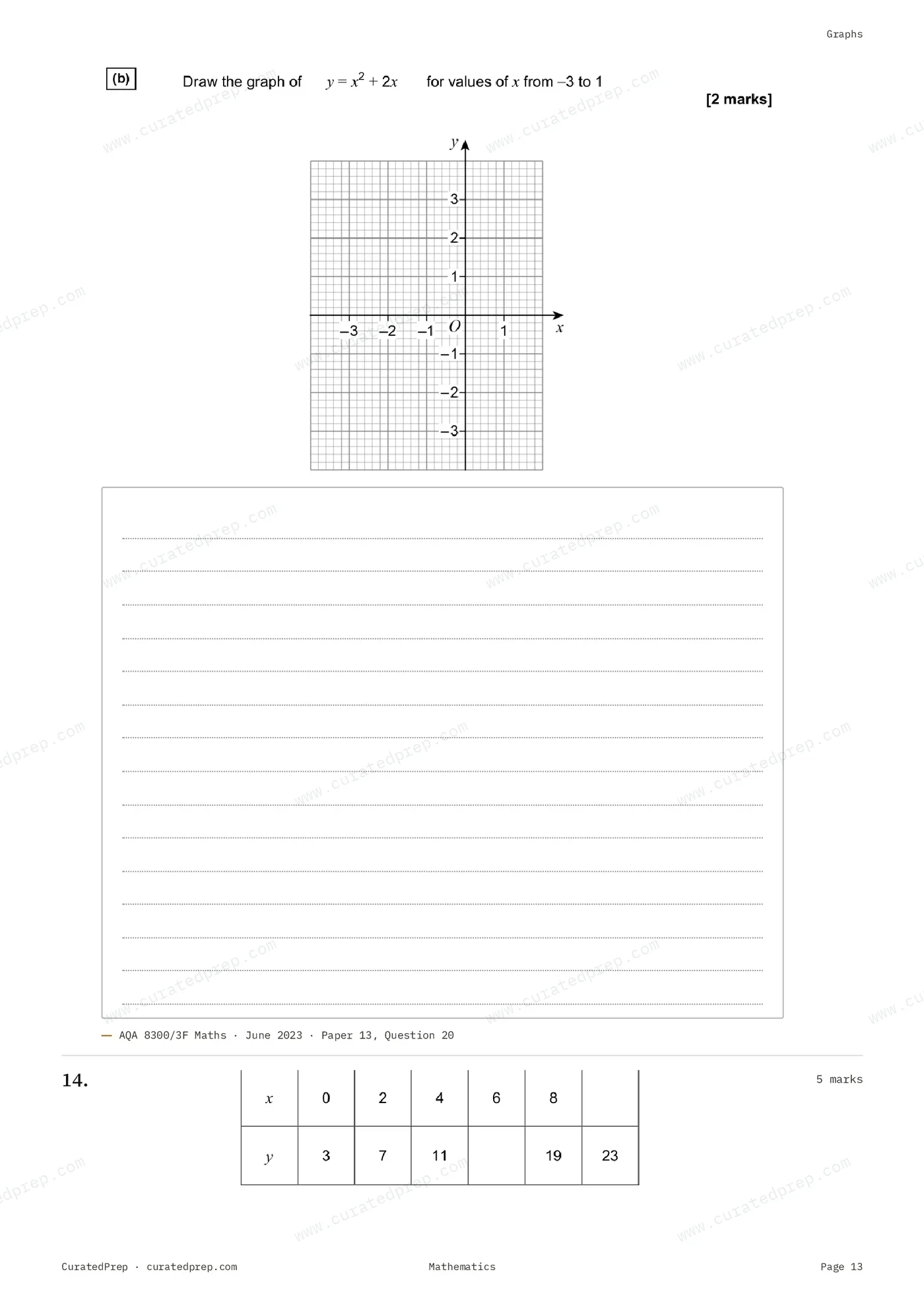 Worksheet, page 13