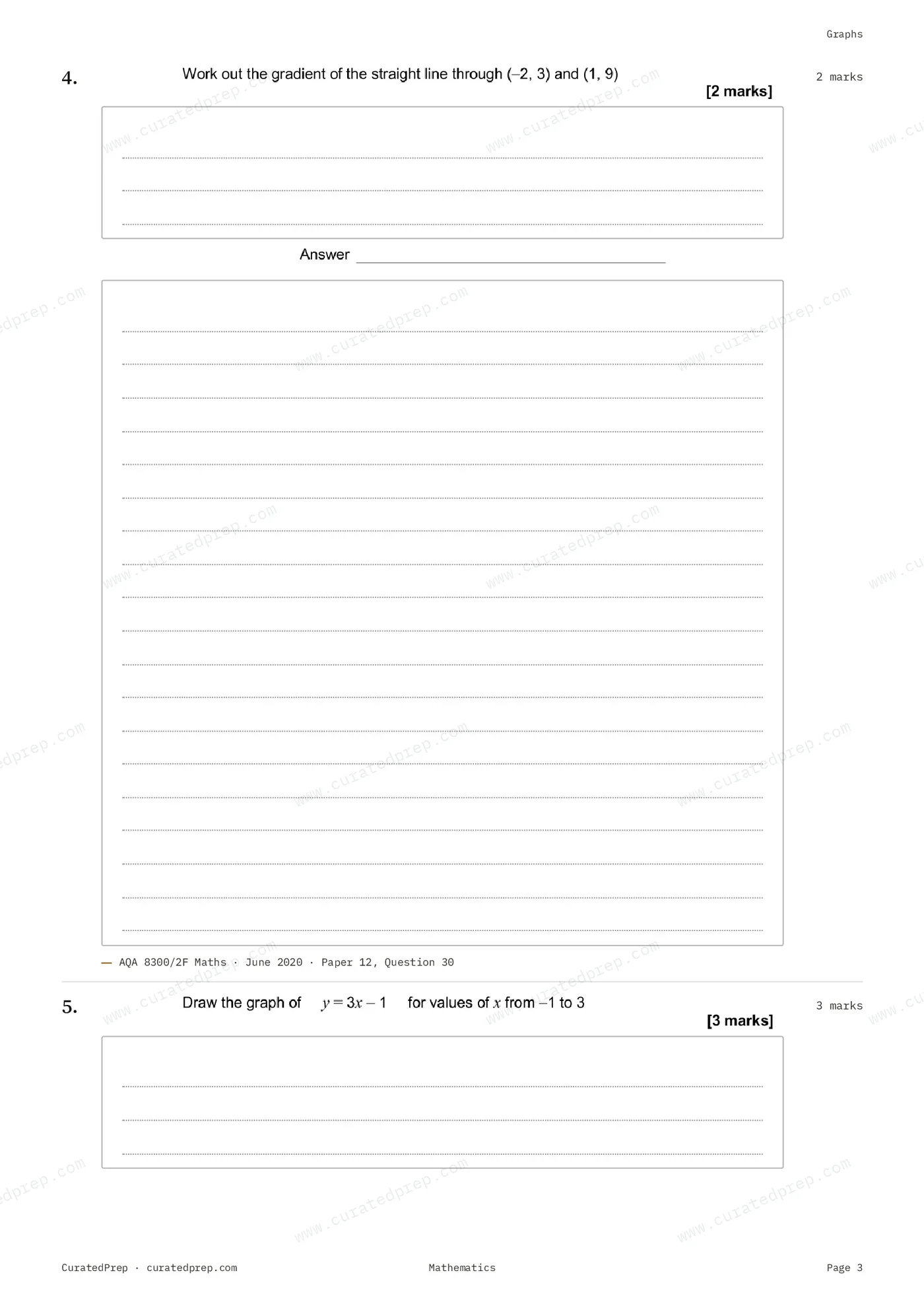 Worksheet, page 3