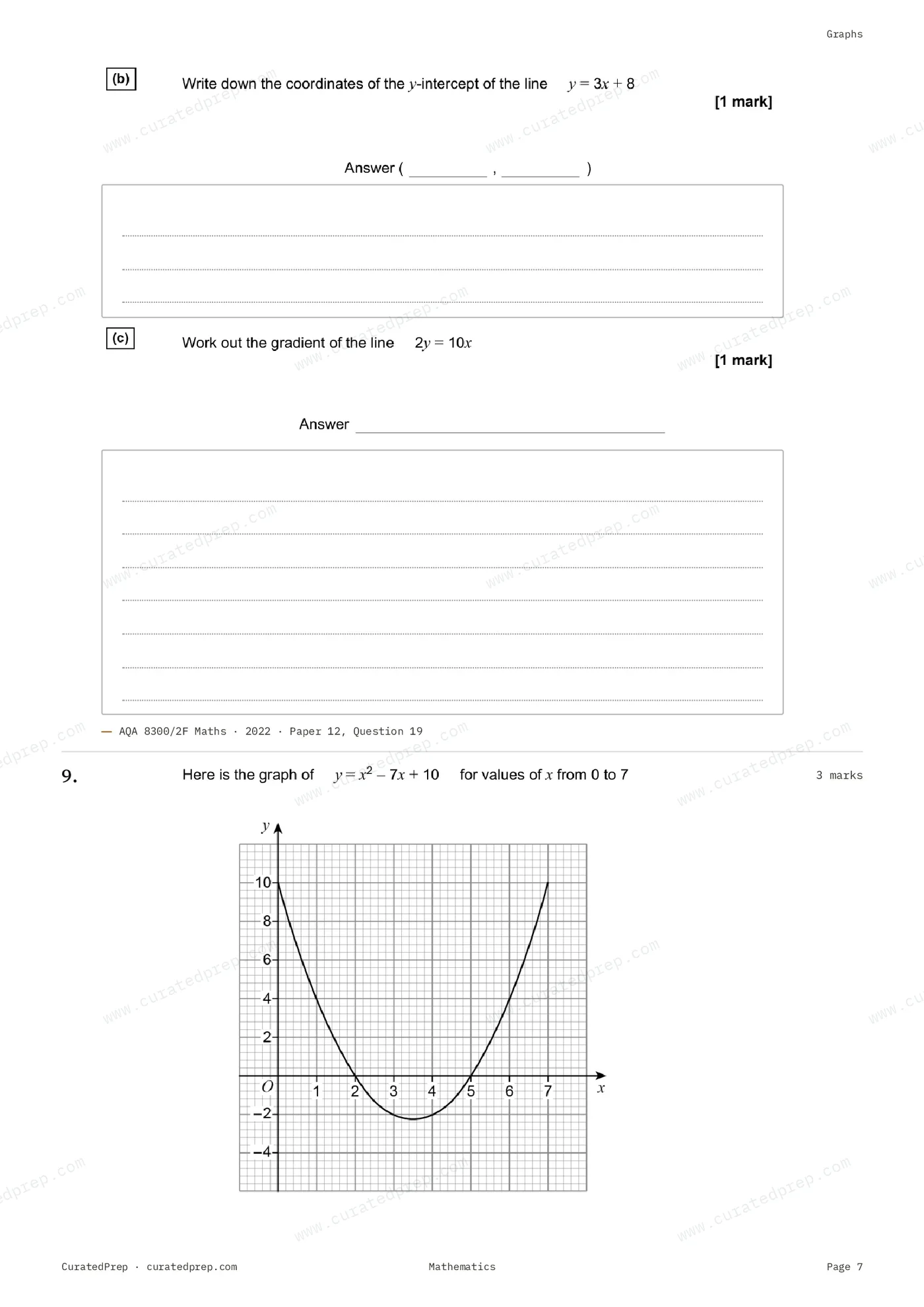 Worksheet, page 7
