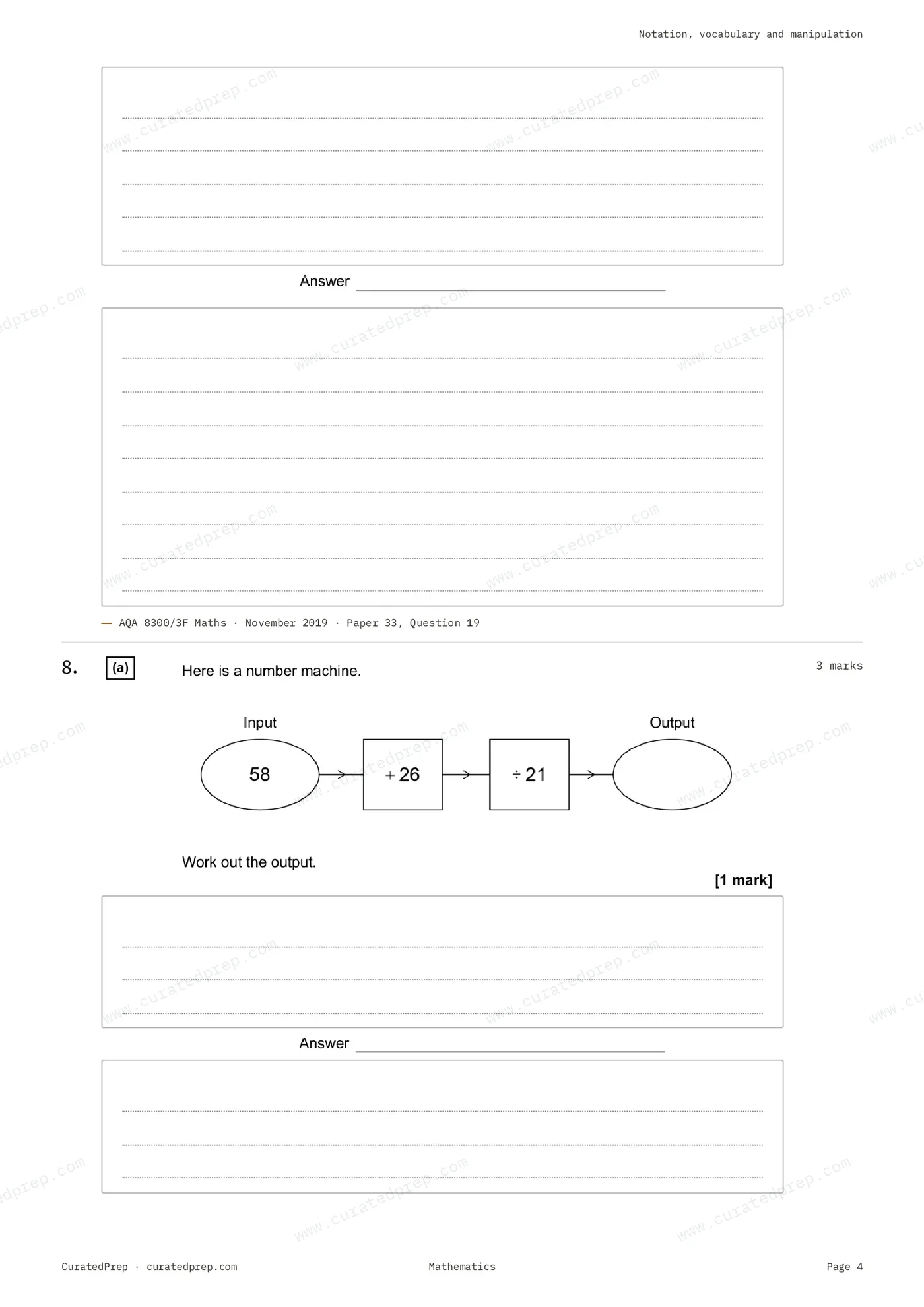 Worksheet, page 4