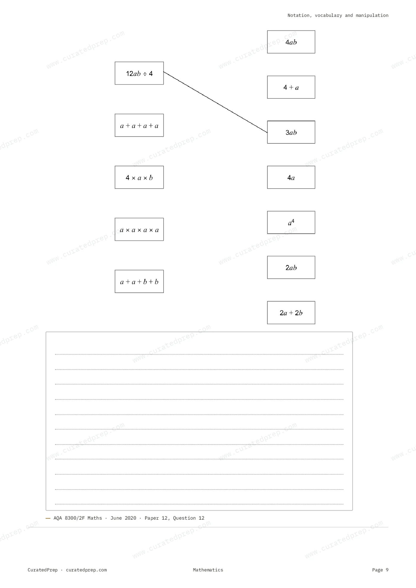 Worksheet, page 9