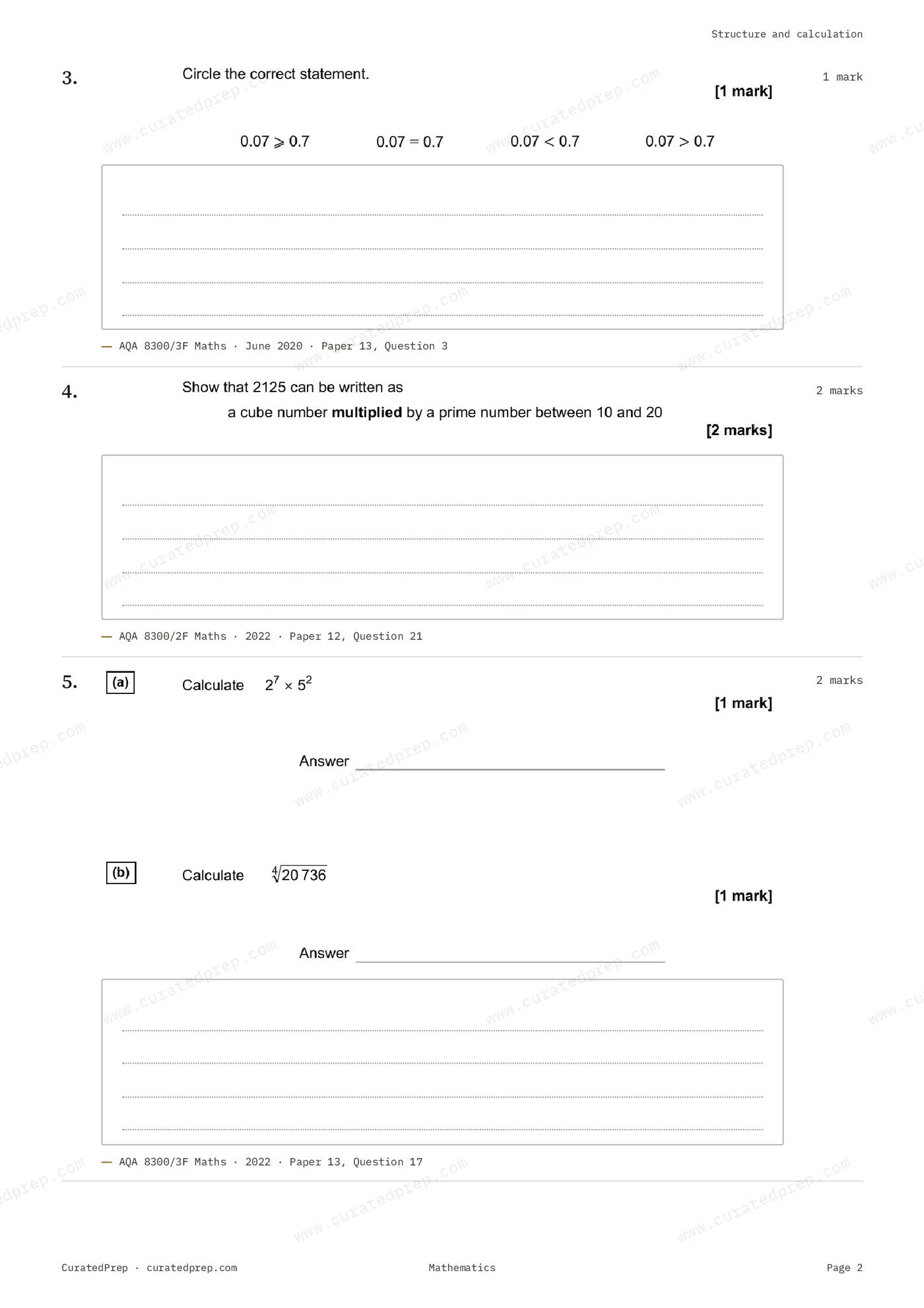 Worksheet, page 2
