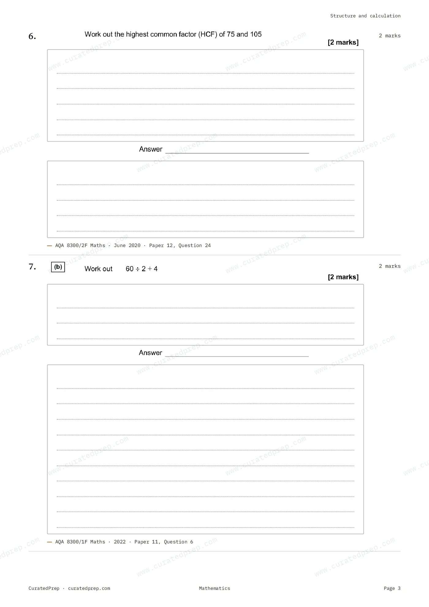 Worksheet, page 3