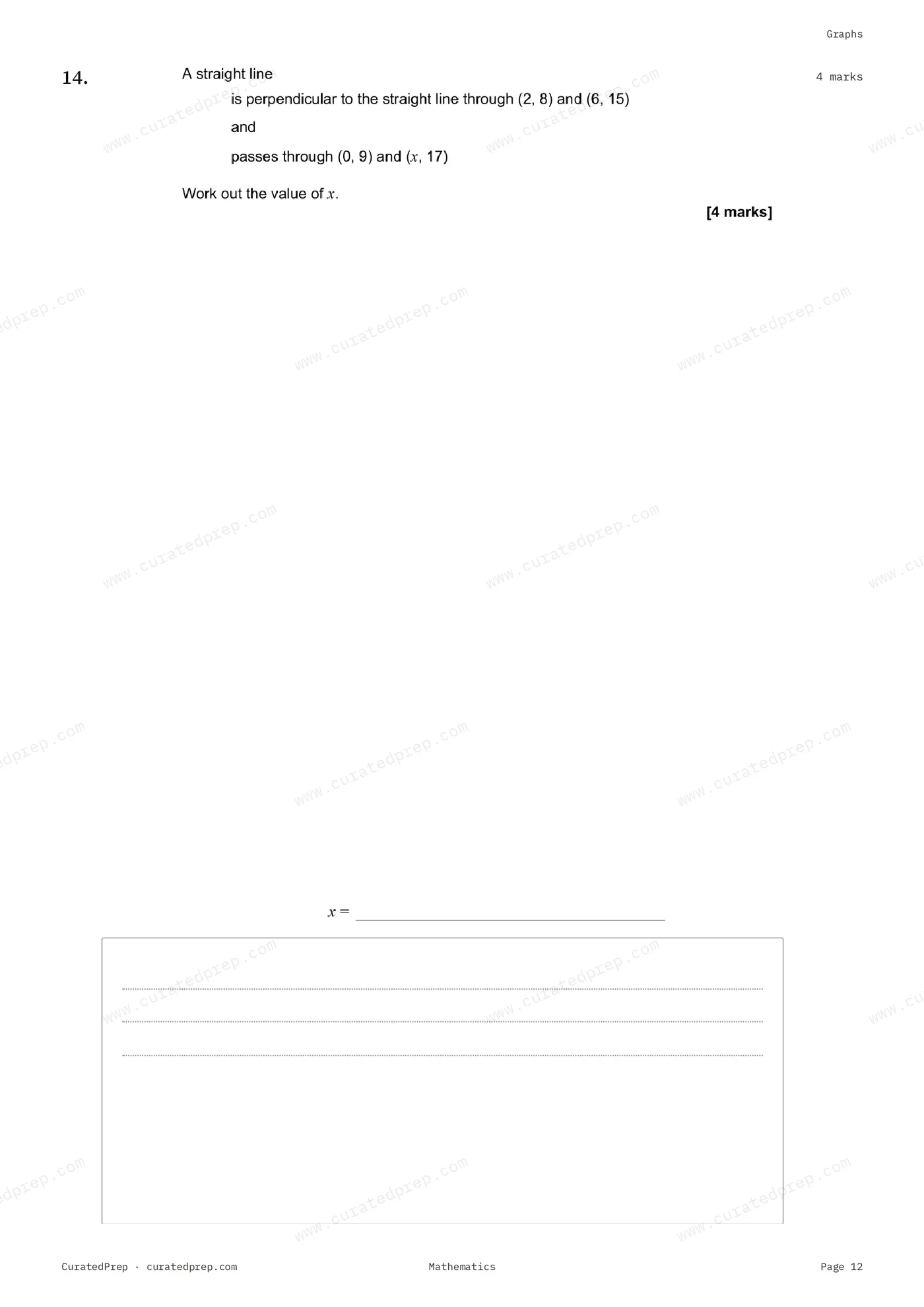 Worksheet, page 12