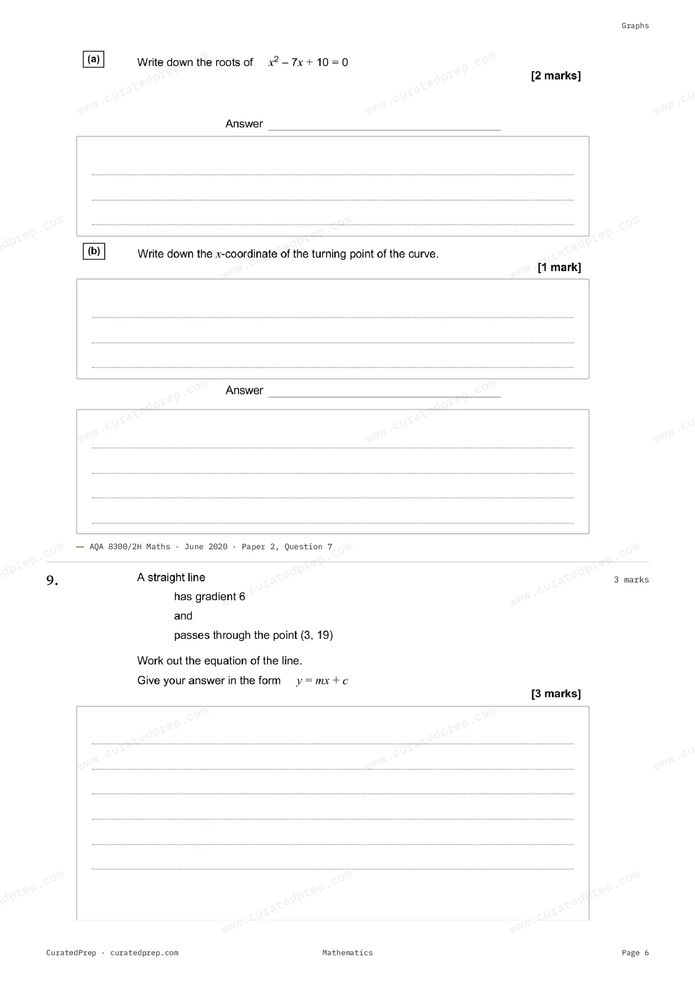 Worksheet, page 6