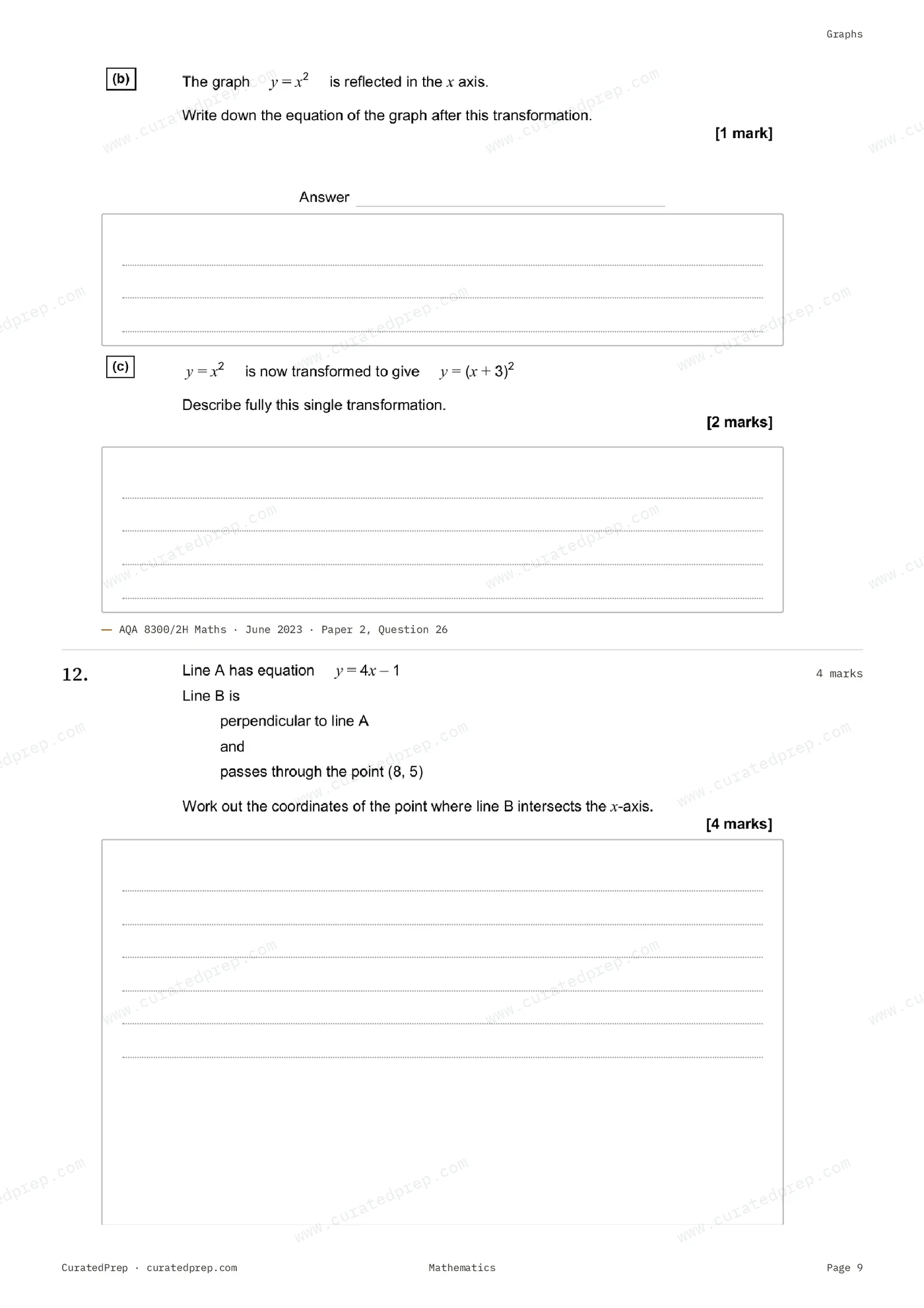 Worksheet, page 9