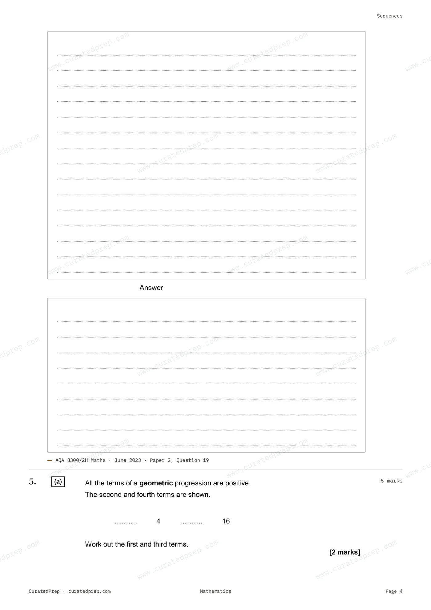 Worksheet, page 4