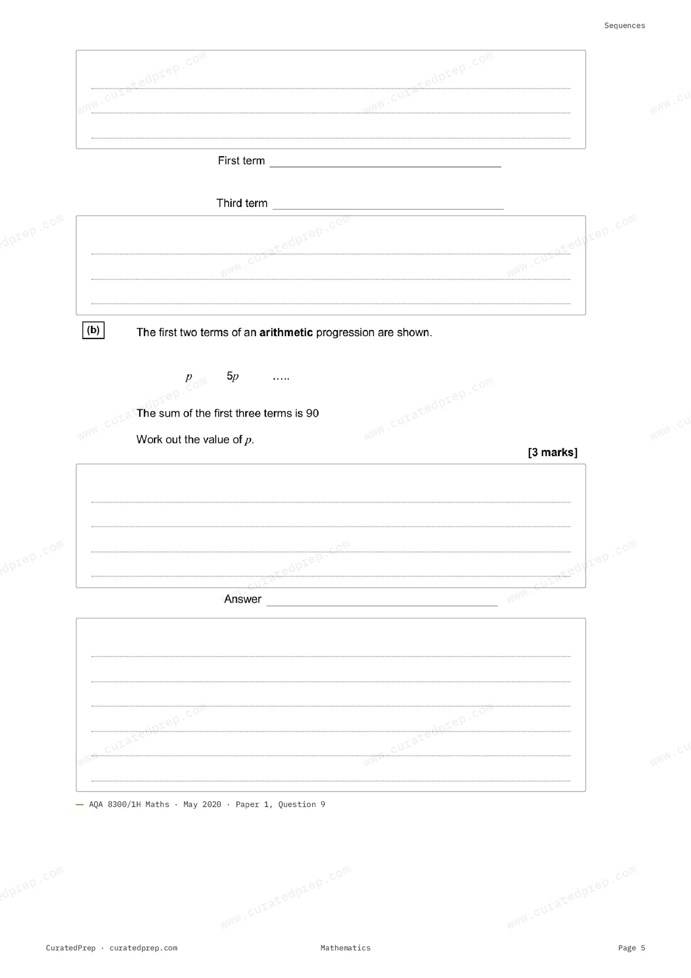 Worksheet, page 5