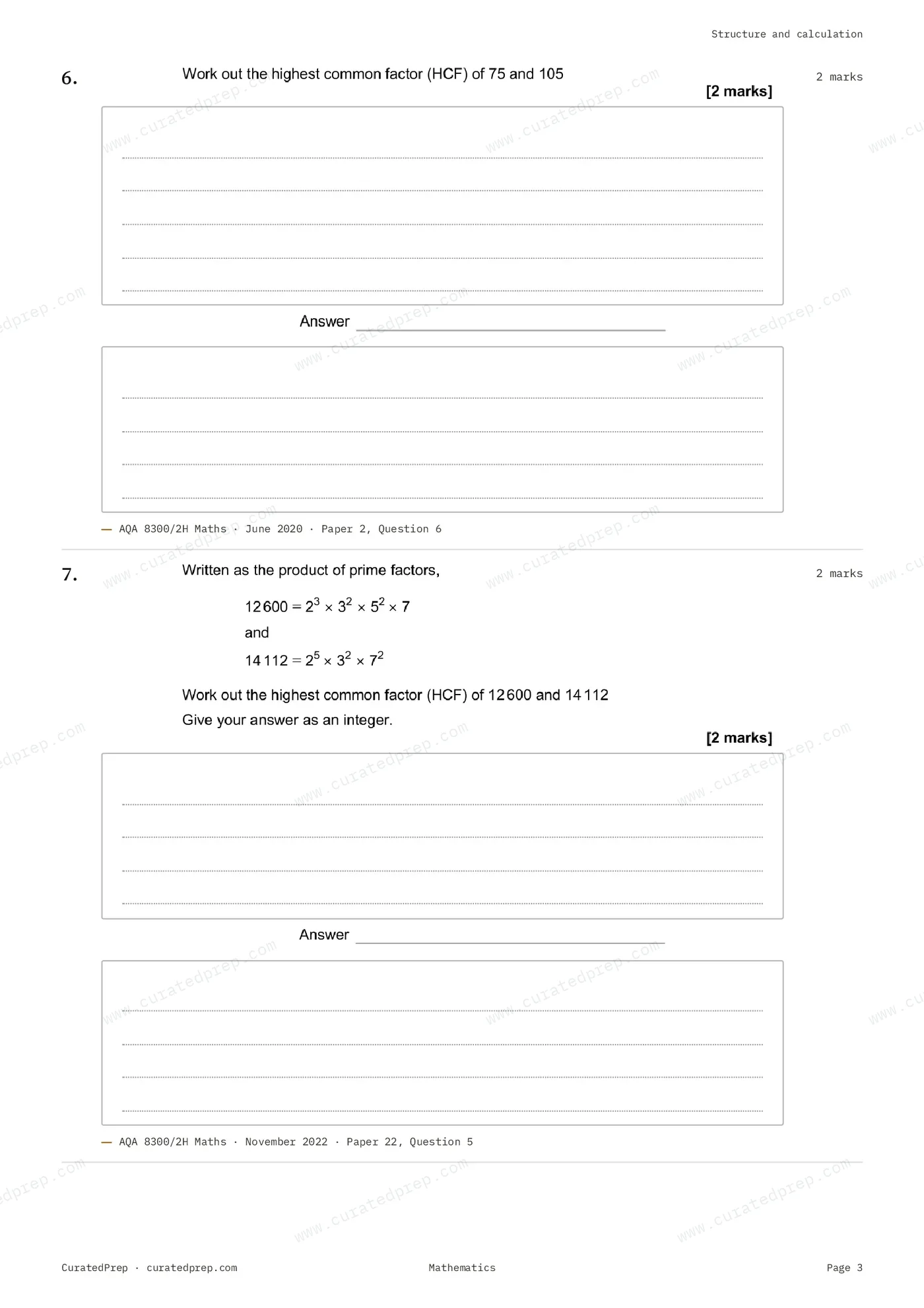 Worksheet, page 3