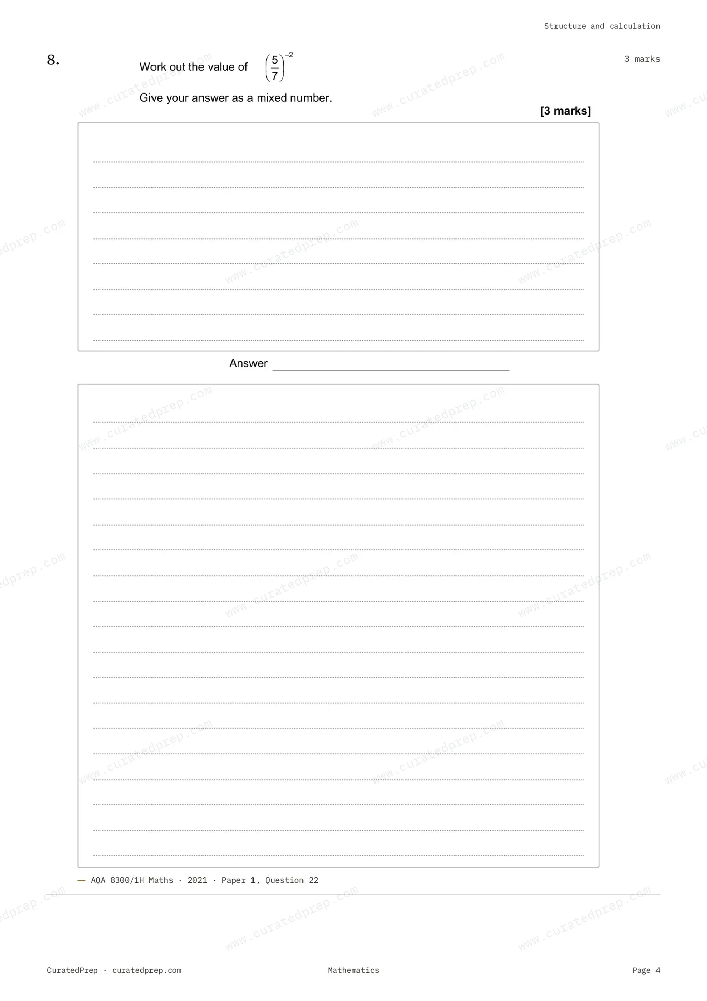 Worksheet, page 4