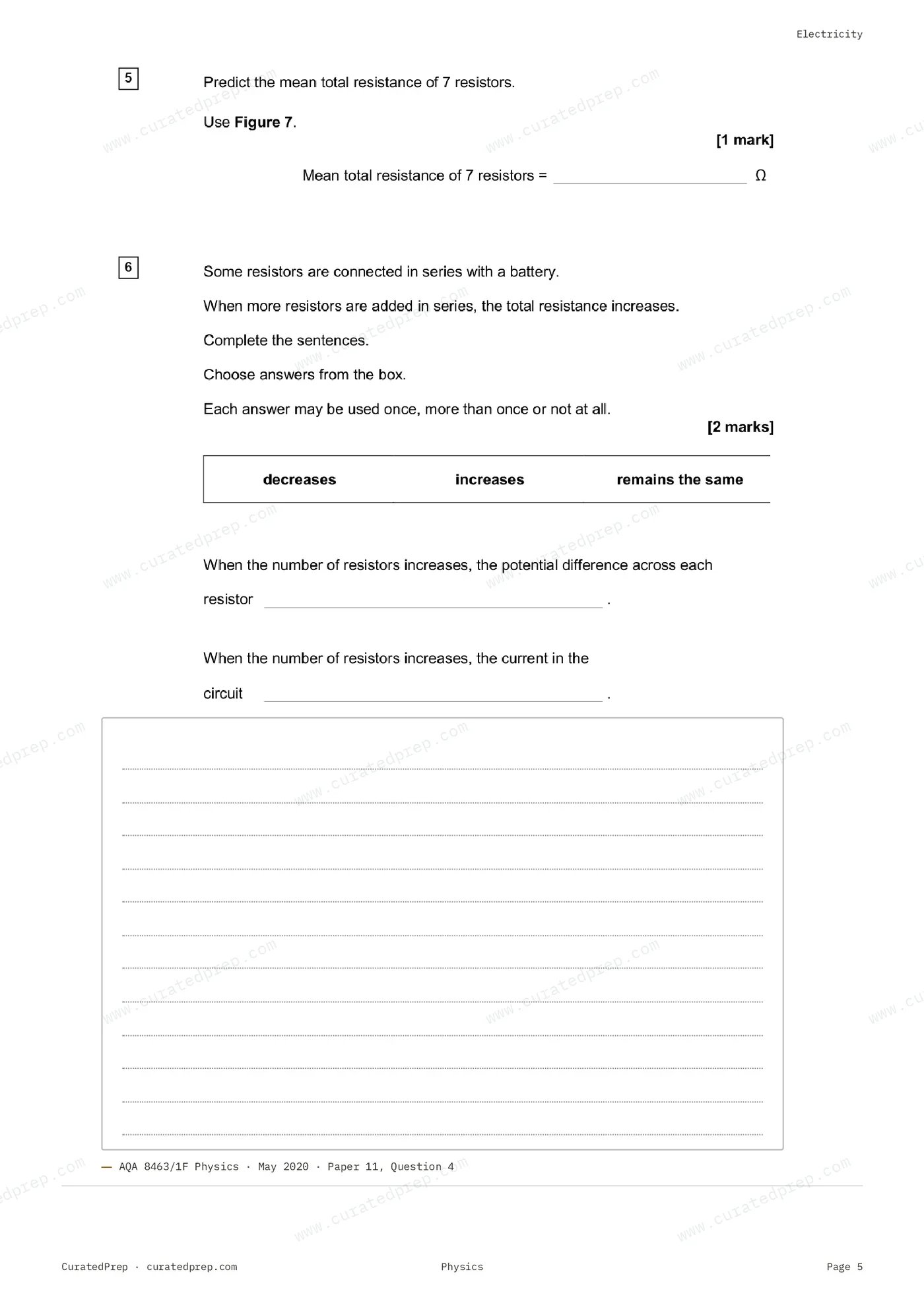 Worksheet, page 5