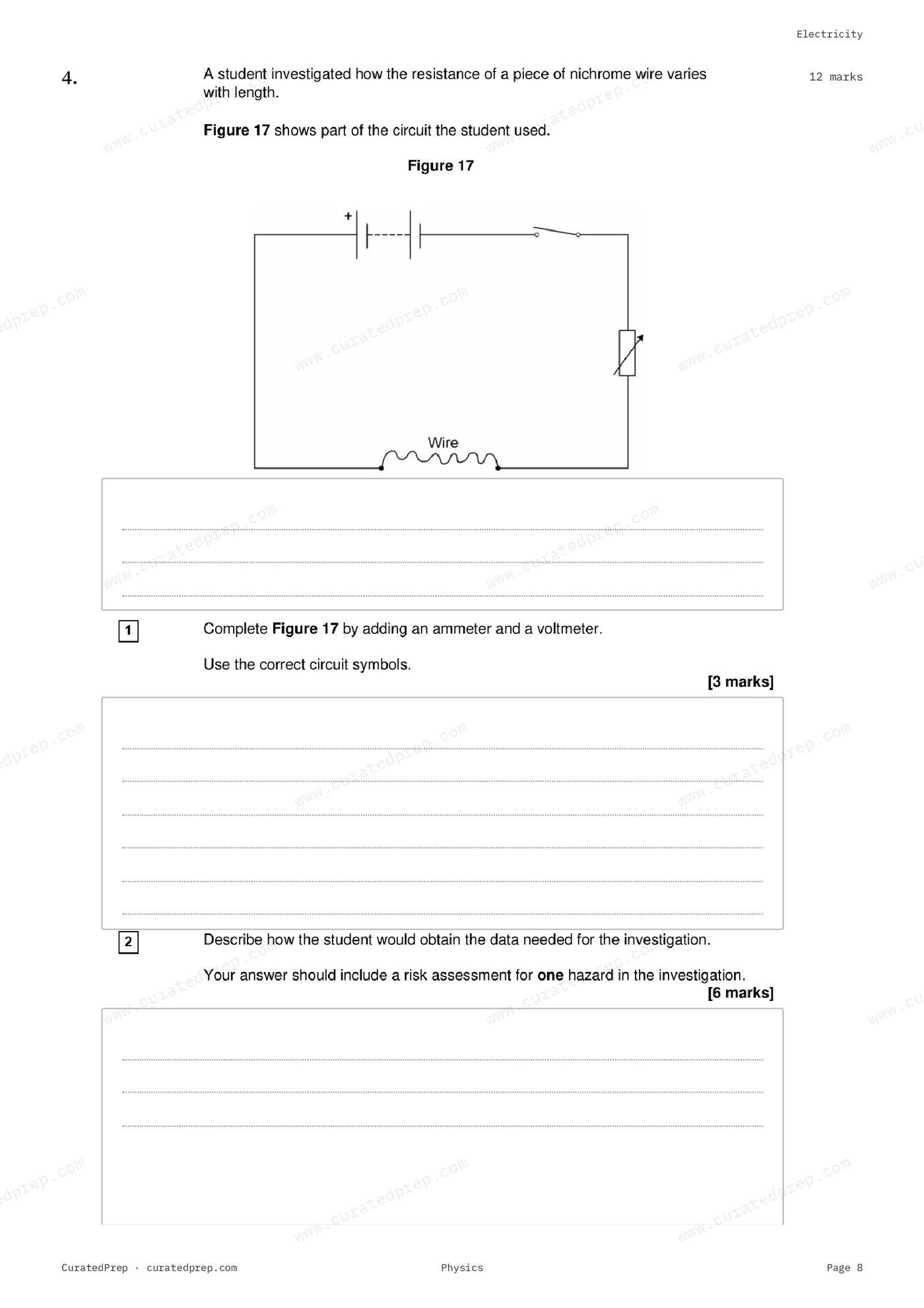 Worksheet, page 8