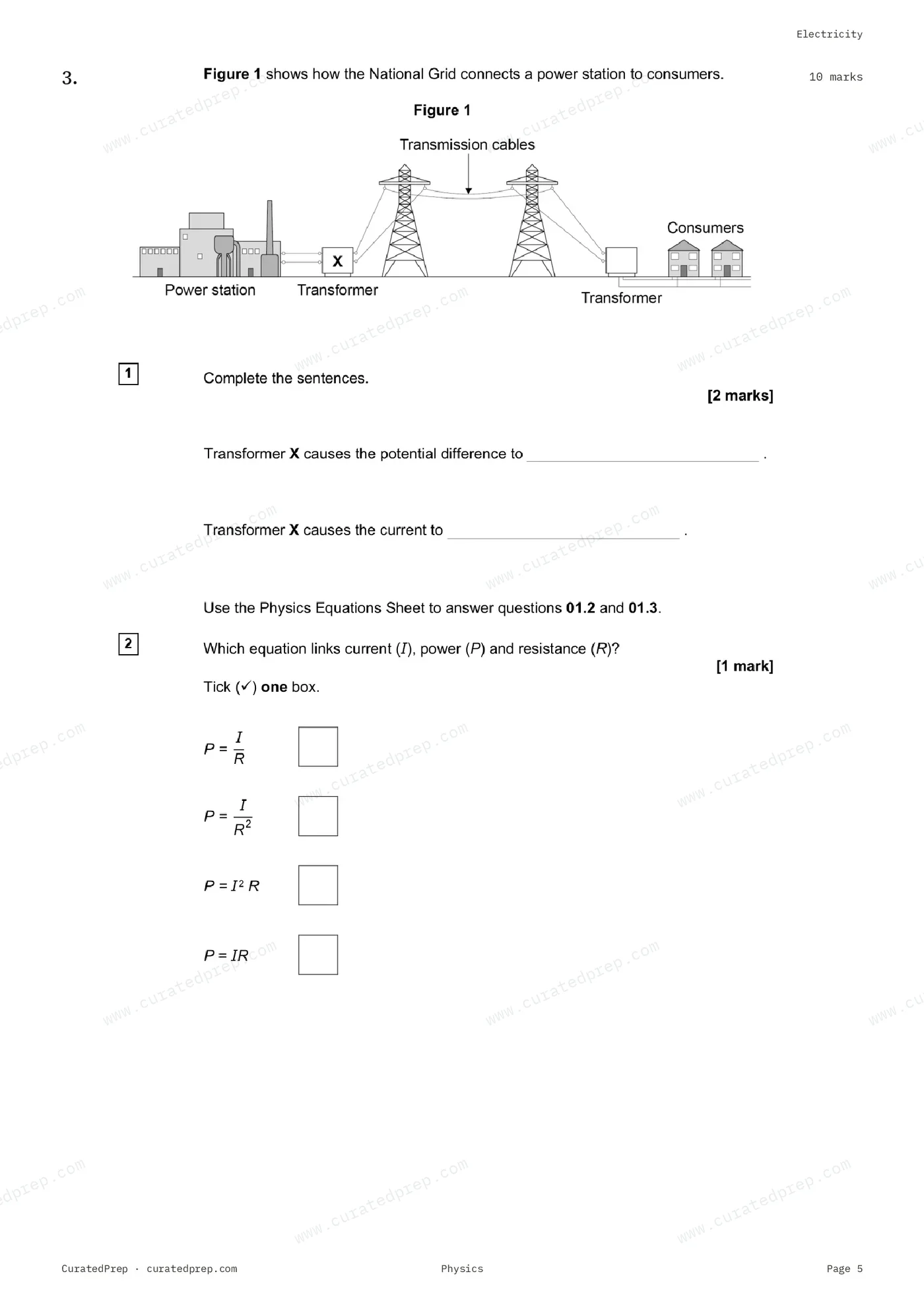 Worksheet, page 5