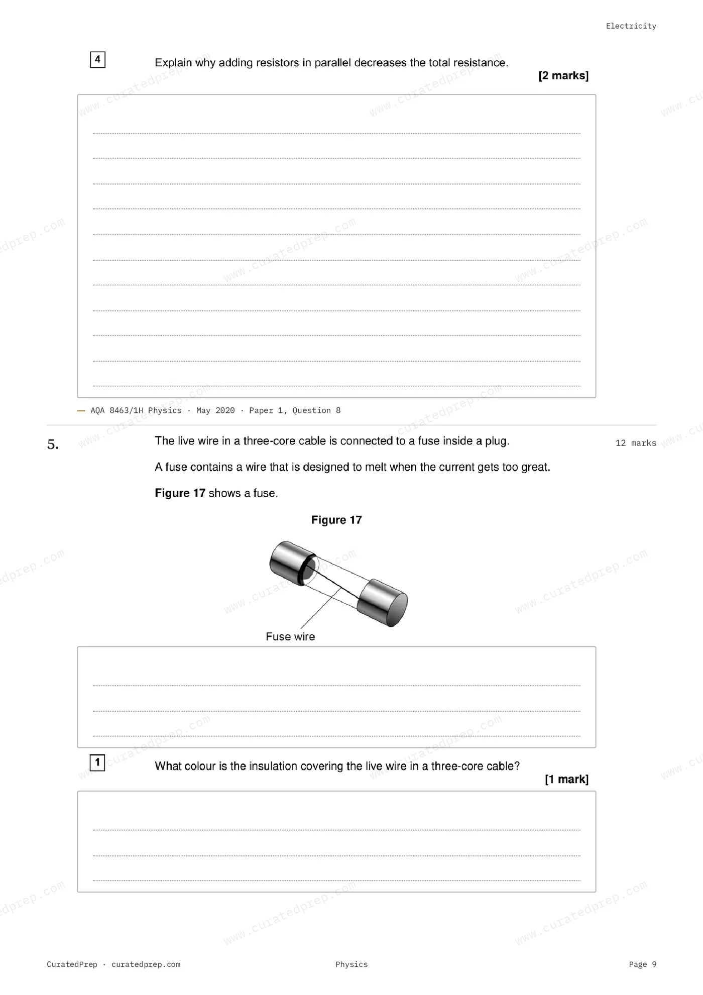 Worksheet, page 9